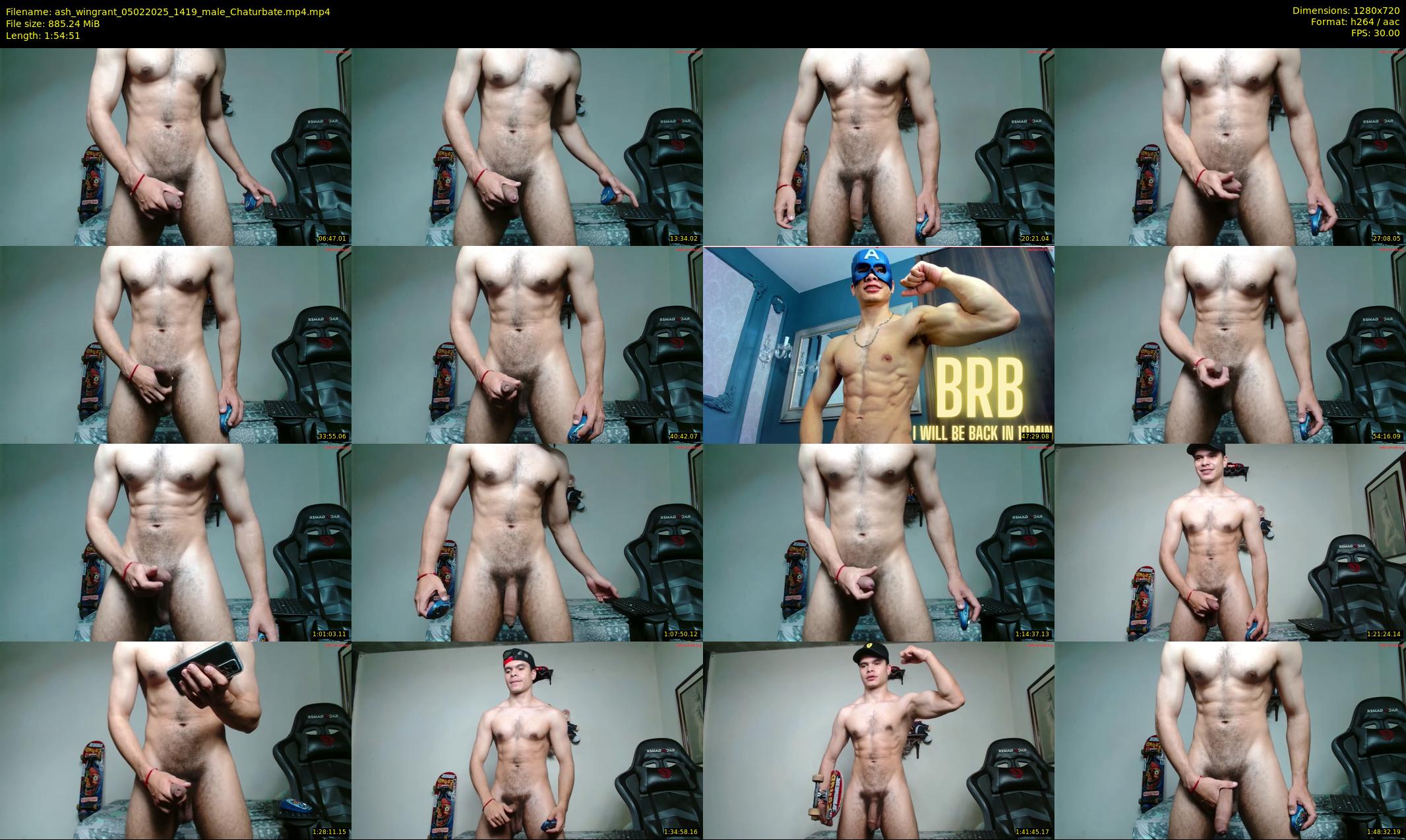 ash_wingrant — 115 minute Chaturbate male cam show recording, 720p, Feb 5, 2025