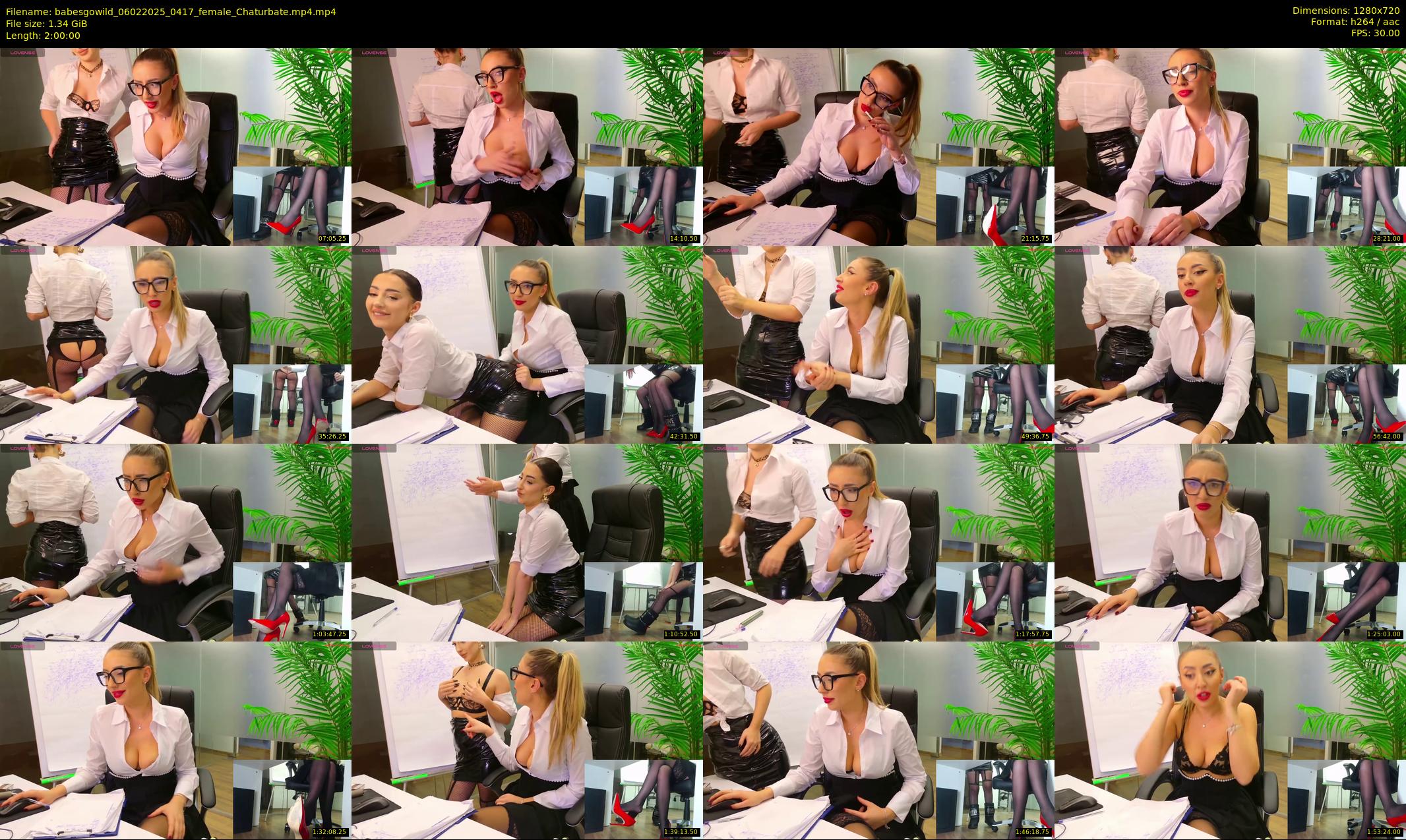 babesgowild — 120 minute Chaturbate couple cam show recording, 720p, Feb 6, 2025
