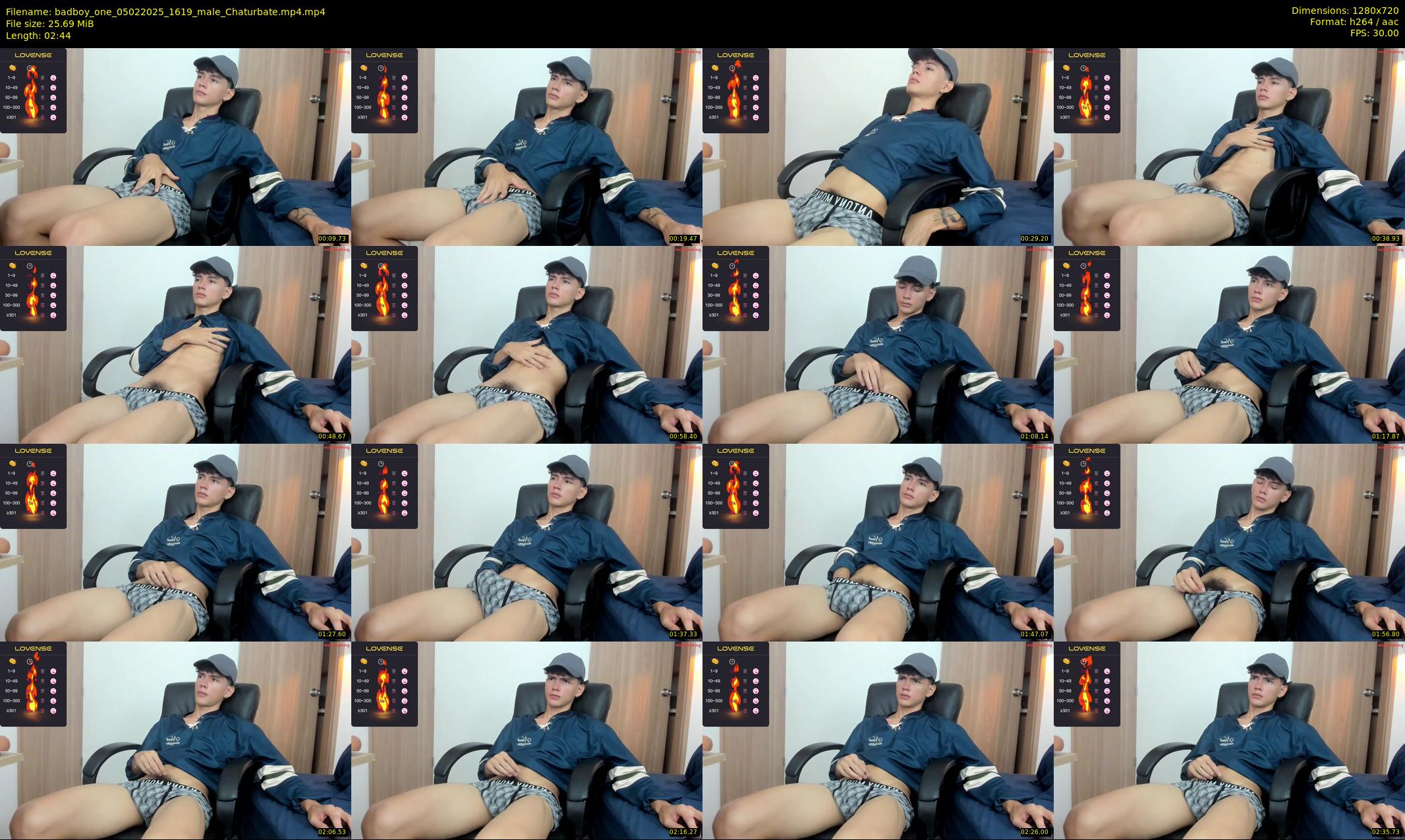 badboy_one — 3 minute Chaturbate male cam show recording, 720p, Feb 5, 2025