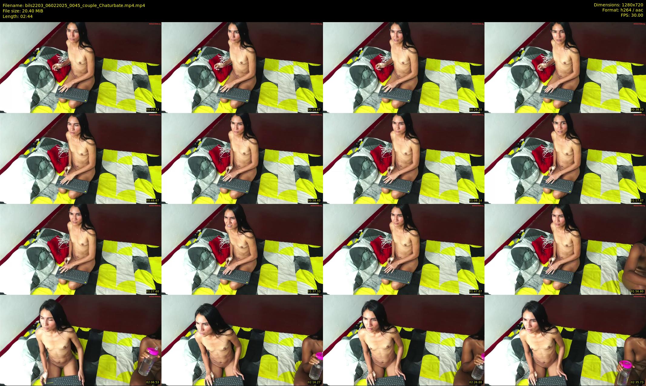 bils2203 — 3 minute Chaturbate couple cam show recording, 720p, Feb 6, 2025