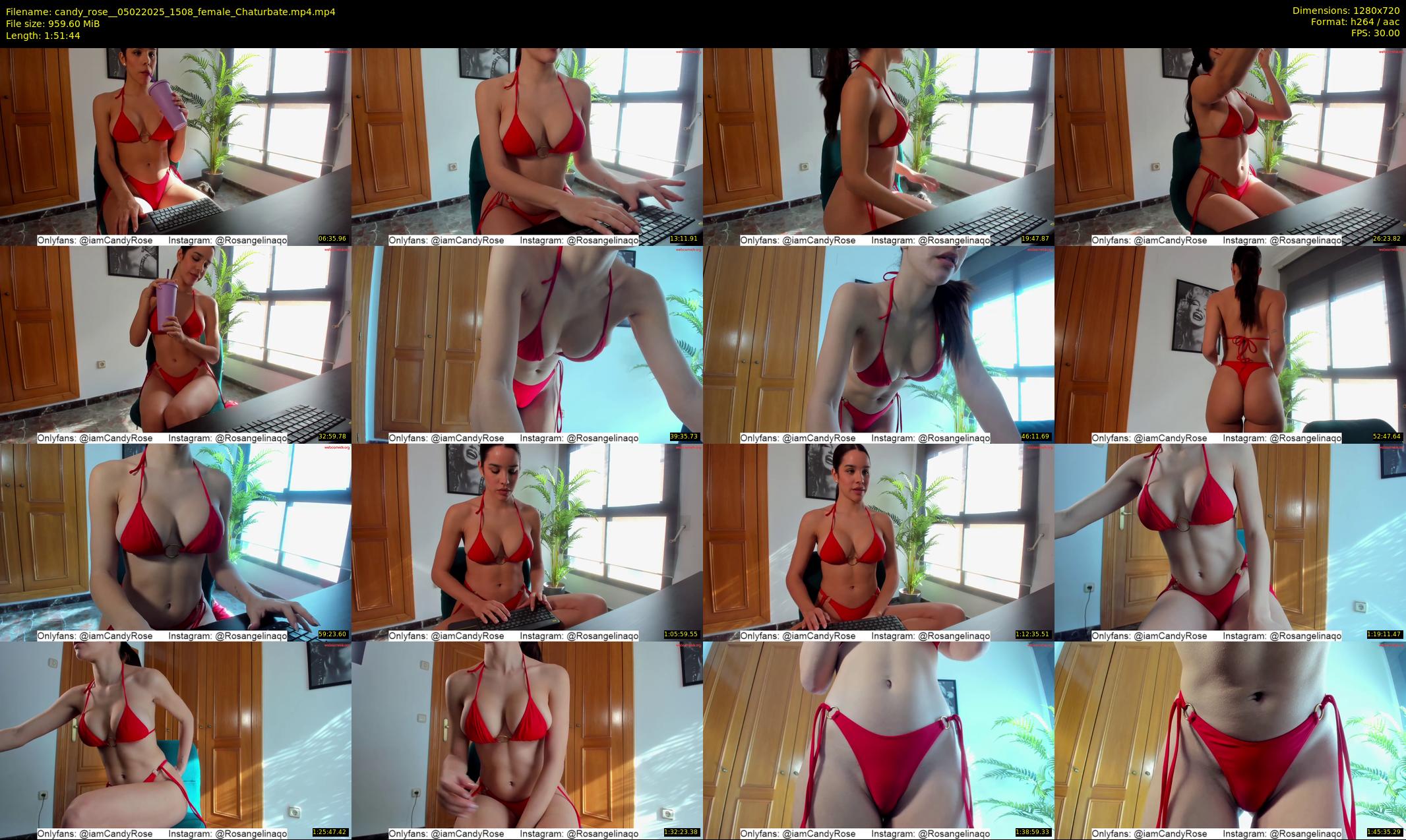 candy_rose_ — 112 minute Chaturbate female cam show recording, 720p, Feb 5, 2025