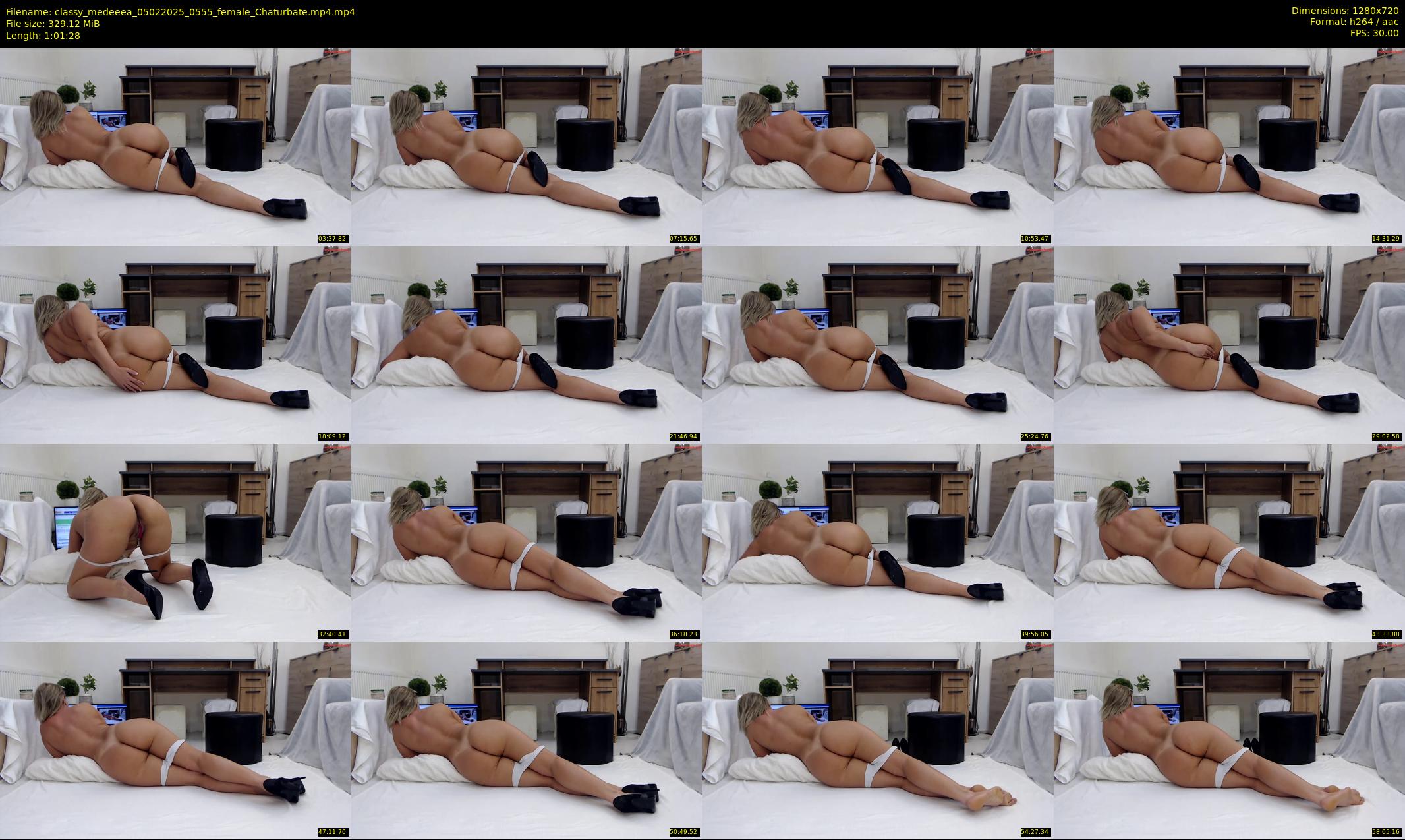 classy_medeeea — 62 minute Chaturbate female cam show recording, 720p, Feb 5, 2025
