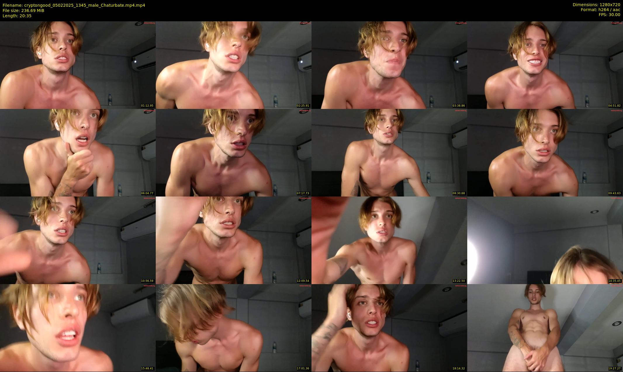 cryptongood — 21 minute Chaturbate male cam show recording, 720p, Feb 5, 2025