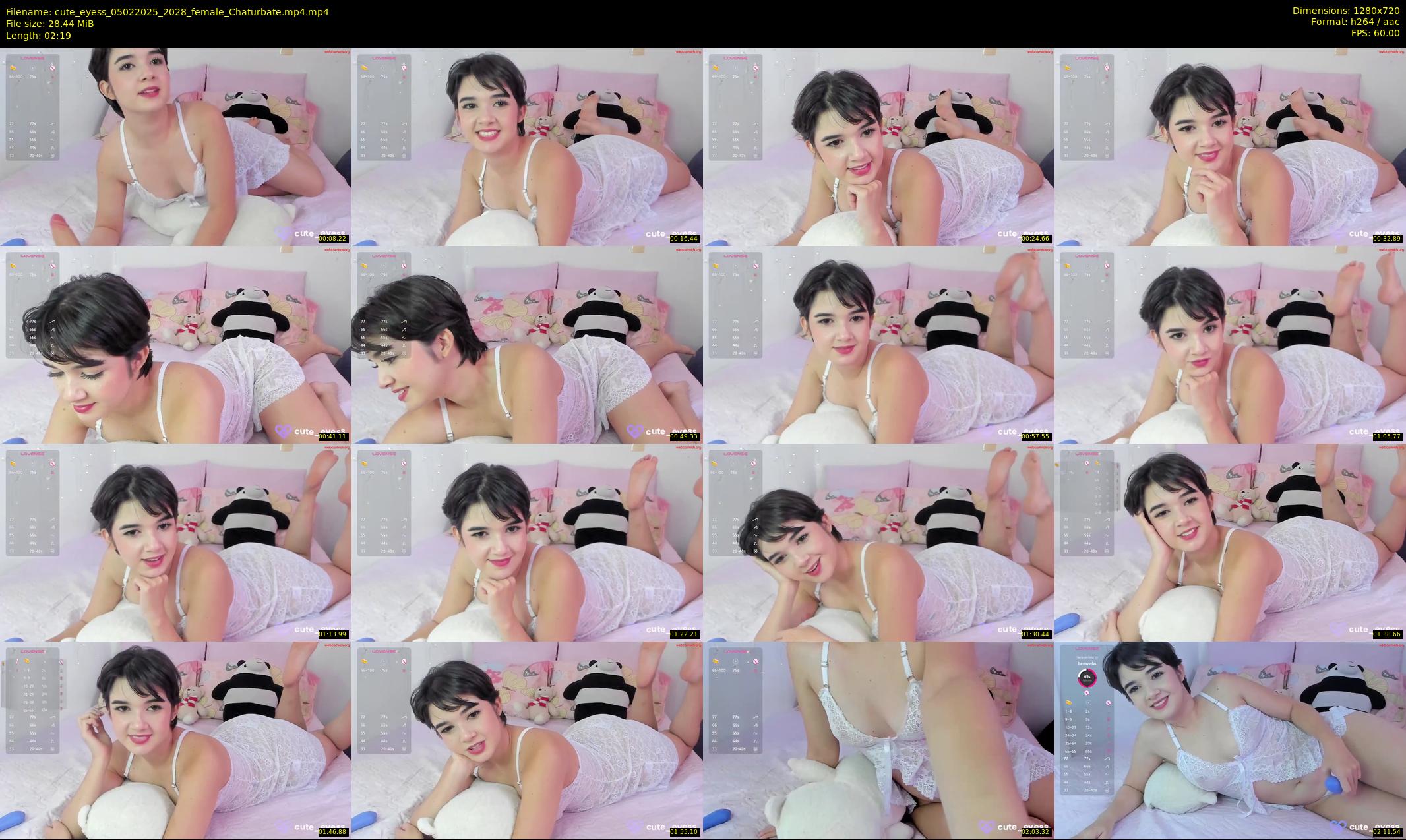 cute_eyess — 3 minute Chaturbate female cam show recording, 720p, Feb 5, 2025