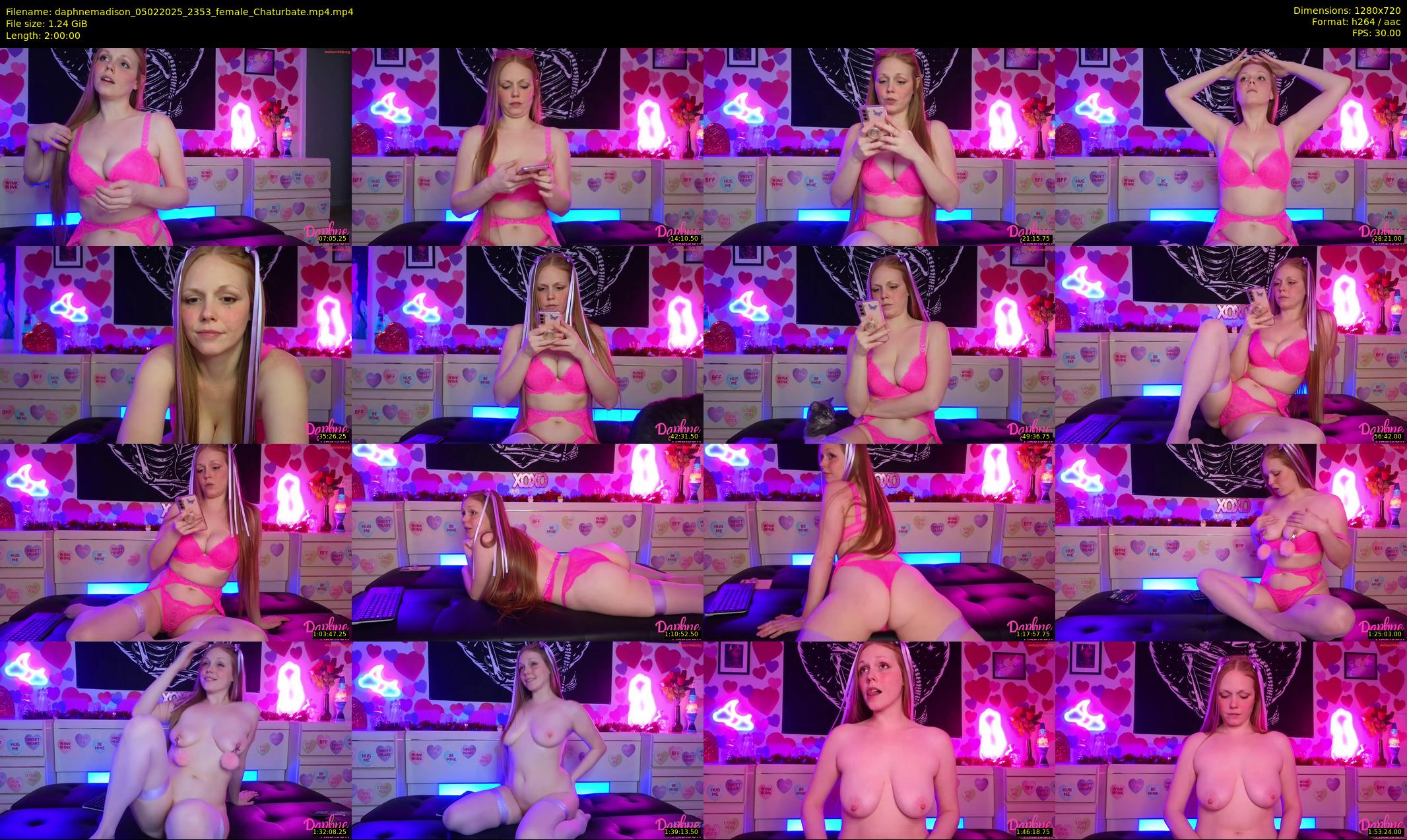 daphnemadison — 120 minute Chaturbate couple cam show recording, 720p, Feb 5, 2025