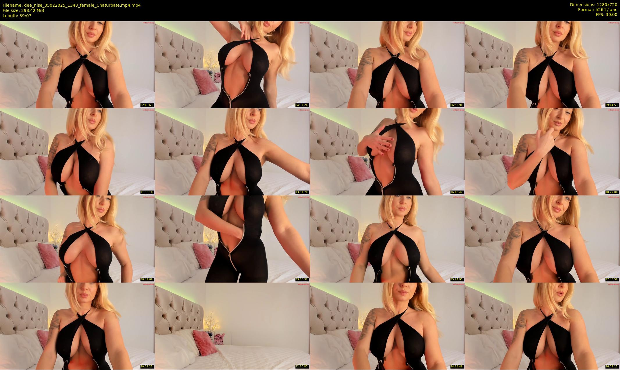 dee_nise — 40 minute Chaturbate female cam show recording, 720p, Feb 5, 2025