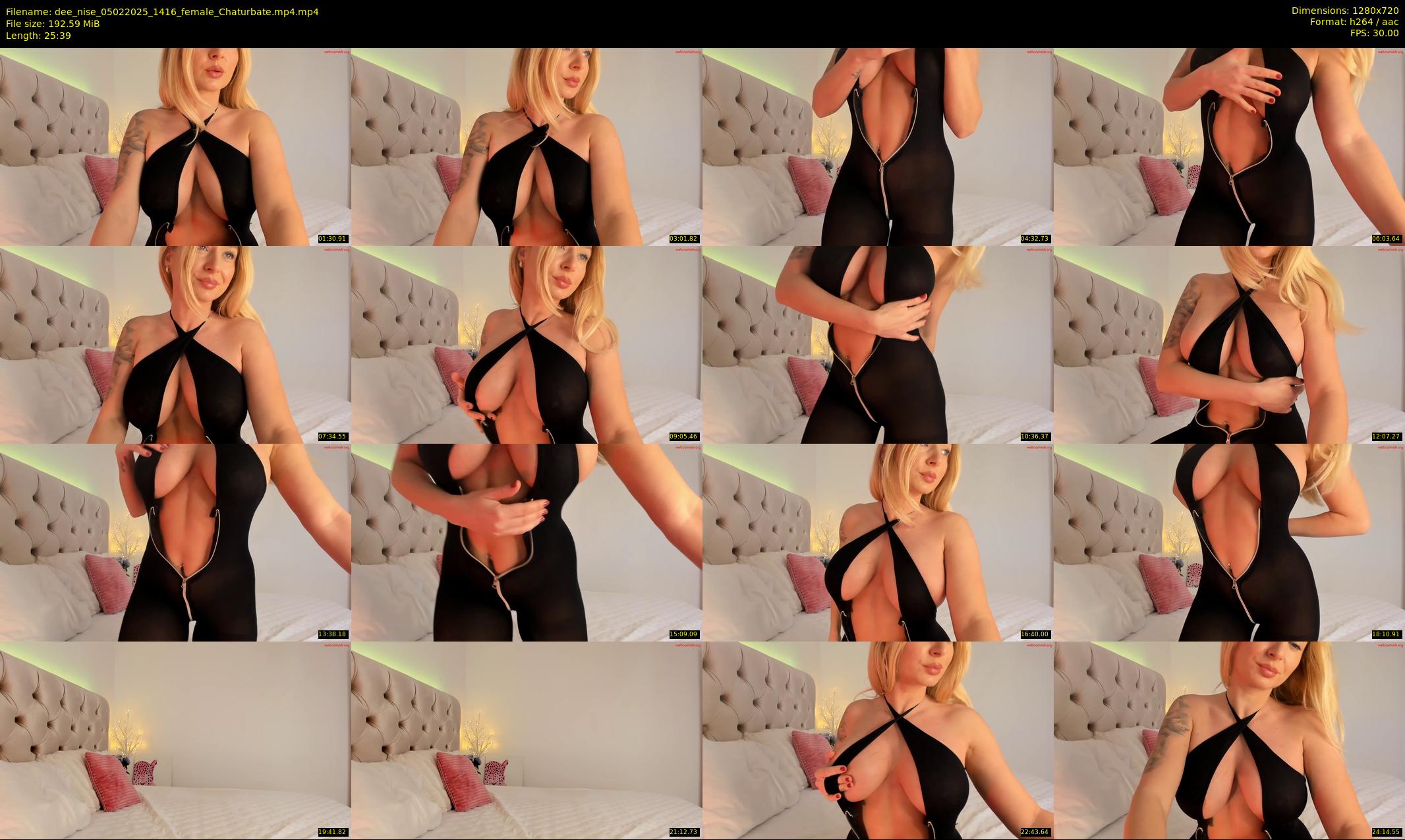 dee_nise — 26 minute Chaturbate female cam show recording, 720p, Feb 5, 2025