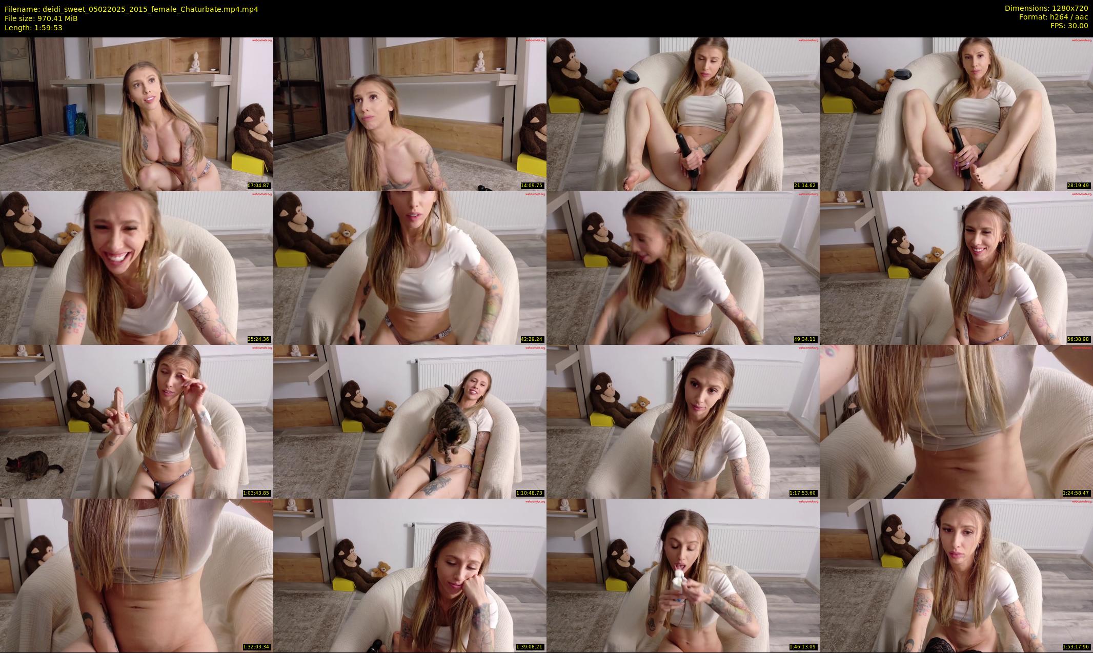 deidi_sweet — 120 minute Chaturbate female cam show recording, 720p, Feb 5, 2025