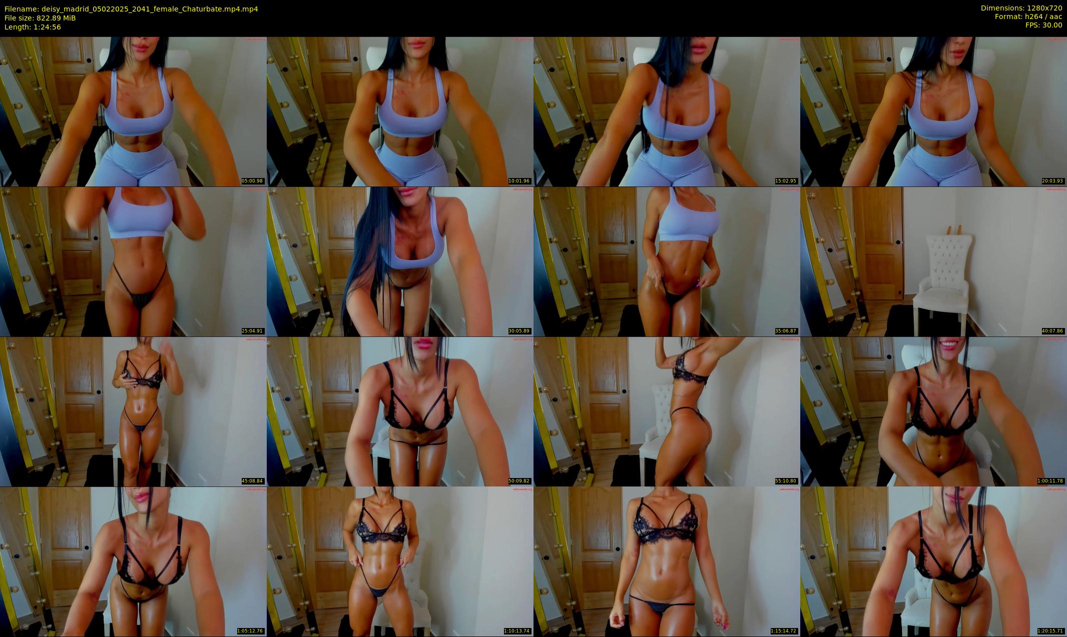 deisy_madrid — 85 minute Chaturbate female cam show recording, 720p, Feb 5, 2025
