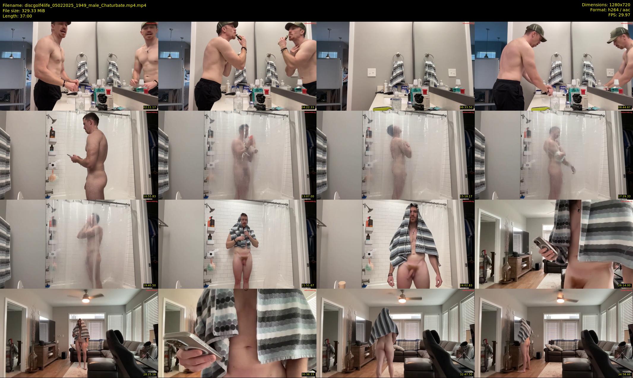 discgolf4life — 37 minute Chaturbate male cam show recording, 720p, Feb 5, 2025