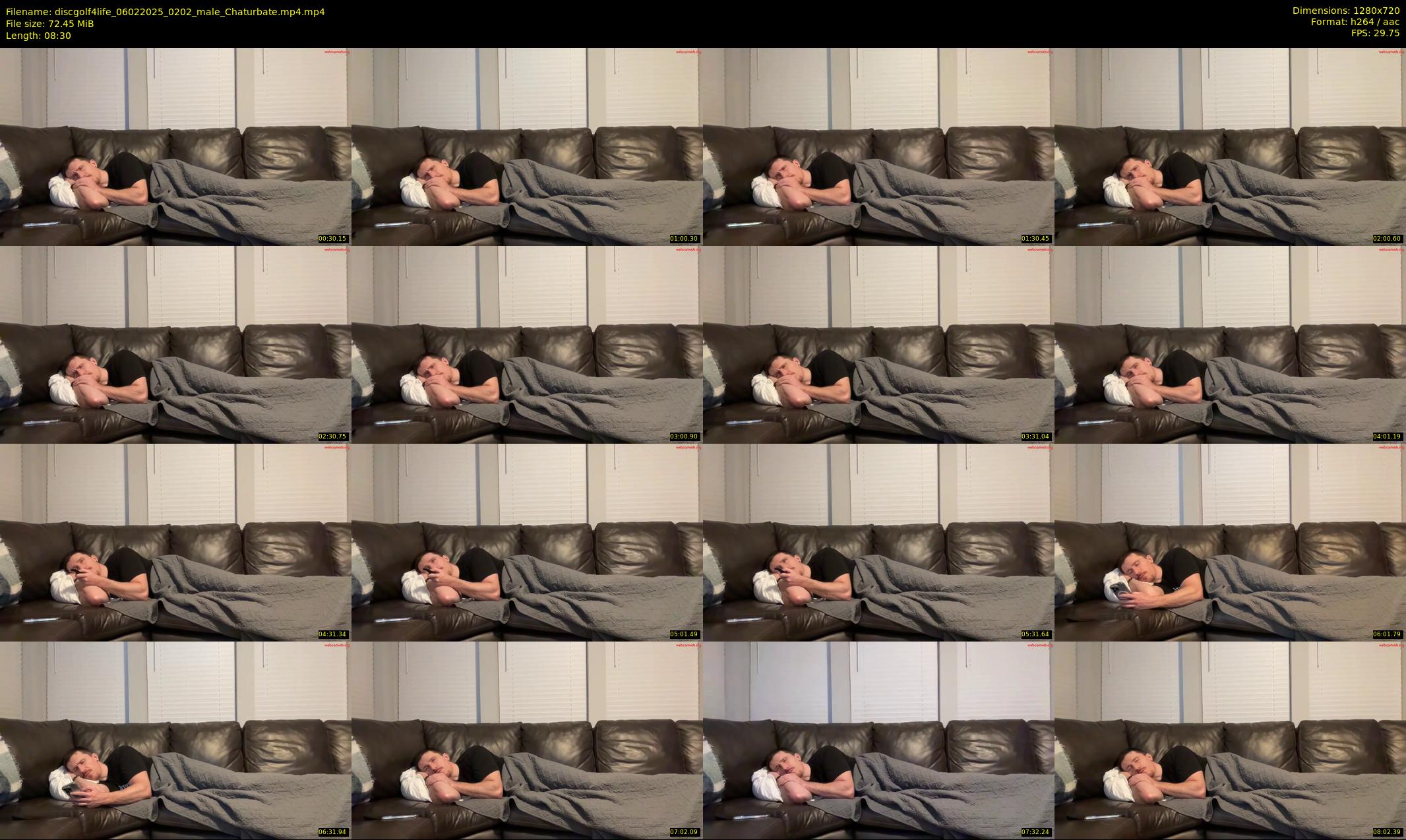 discgolf4life — 9 minute Chaturbate male cam show recording, 720p, Feb 6, 2025