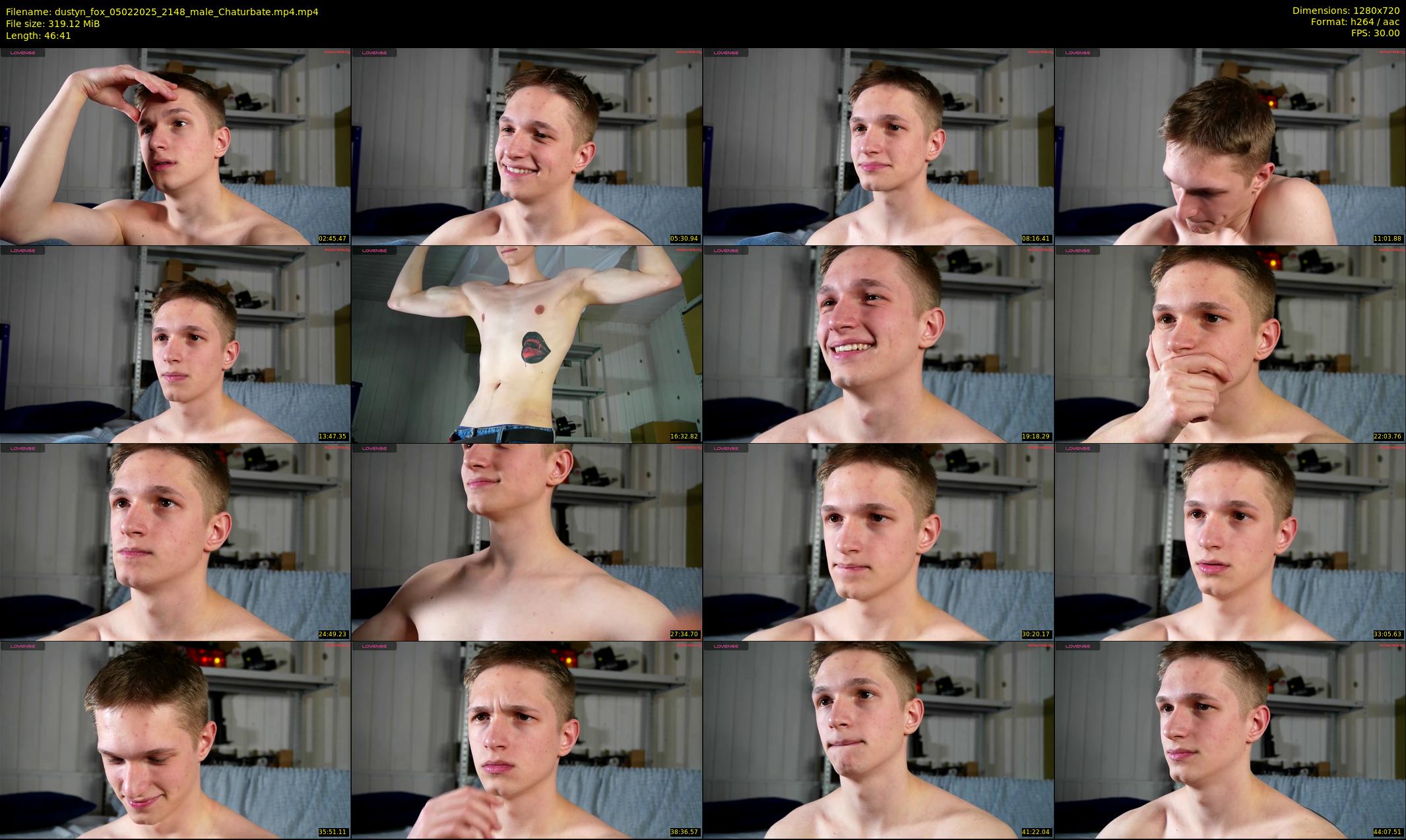dustyn_fox — 47 minute Chaturbate male cam show recording, 720p, Feb 5, 2025