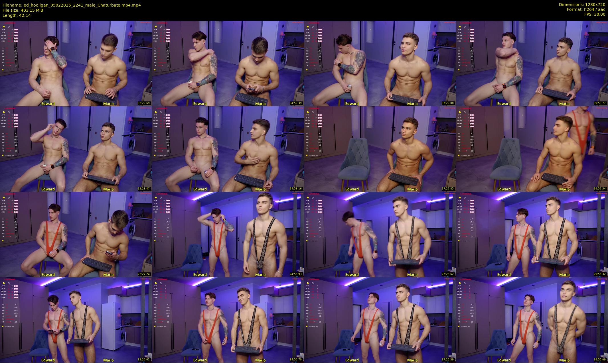 ed_hooligan — 43 minute Chaturbate male cam show recording, 720p, Feb 5, 2025