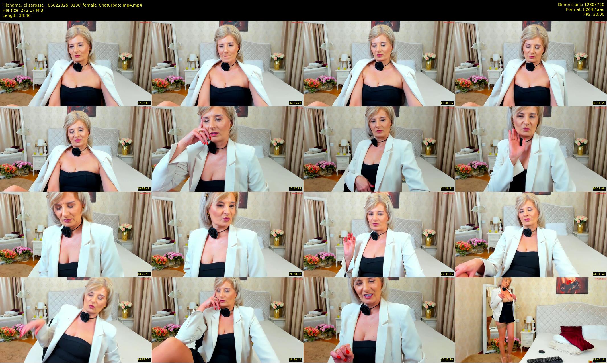 elisarosse_ — 35 minute Chaturbate female cam show recording, 720p, Feb 6, 2025