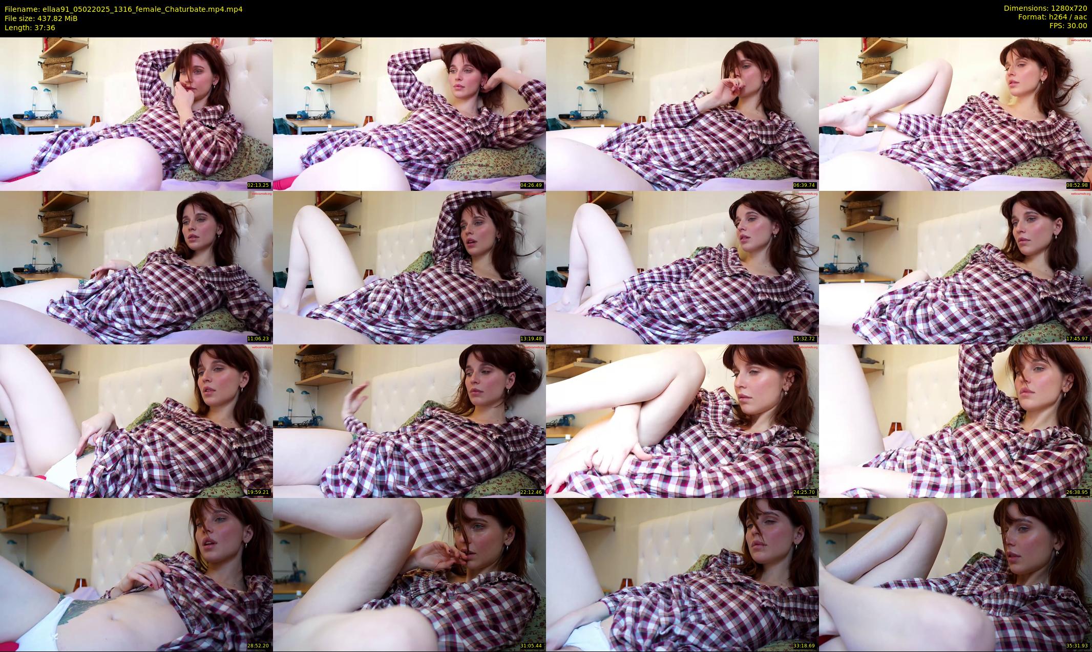 ellaa91 — 38 minute Chaturbate female cam show recording, 720p, Feb 5, 2025