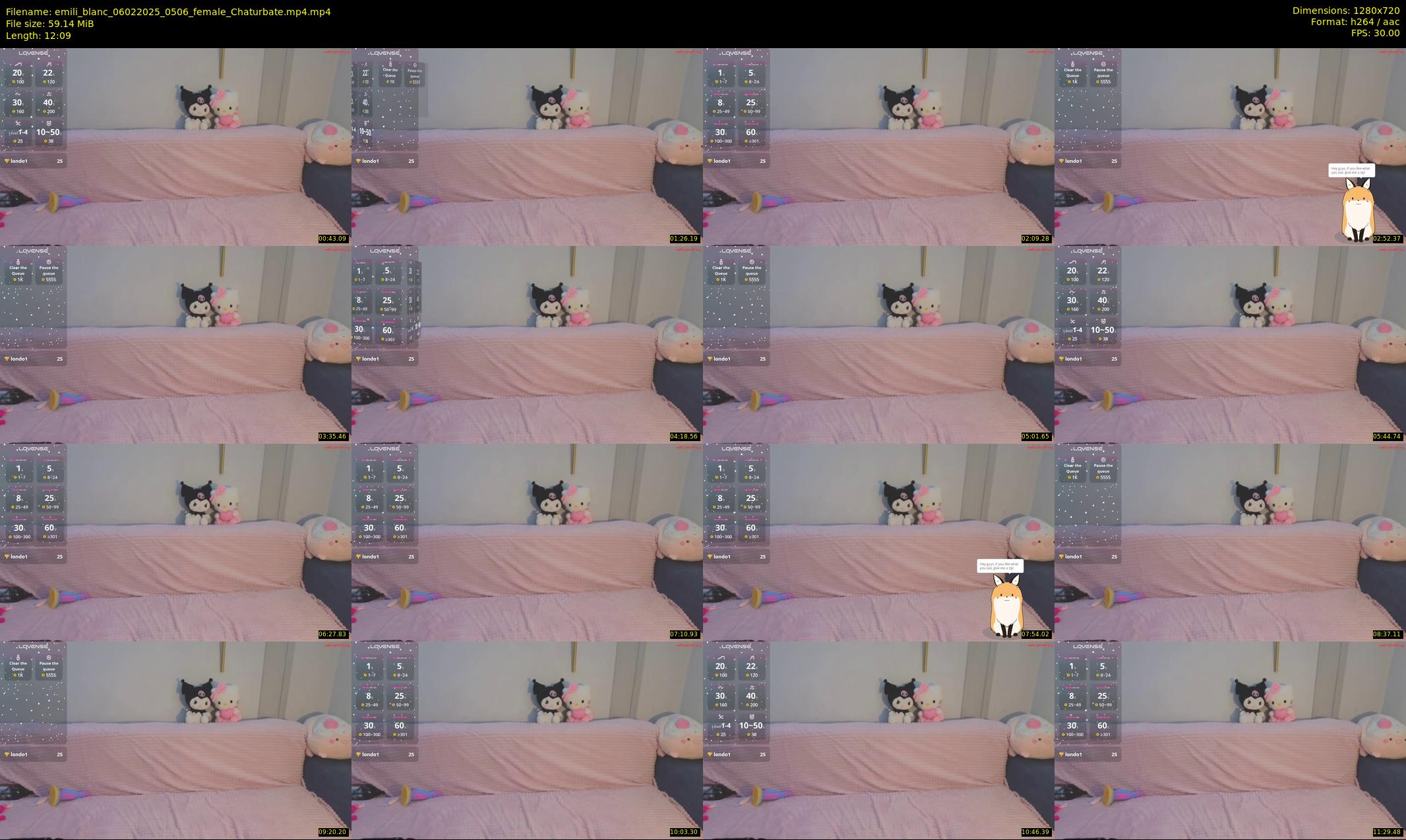 emili_blanc — 13 minute Chaturbate female cam show recording, 720p, Feb 6, 2025