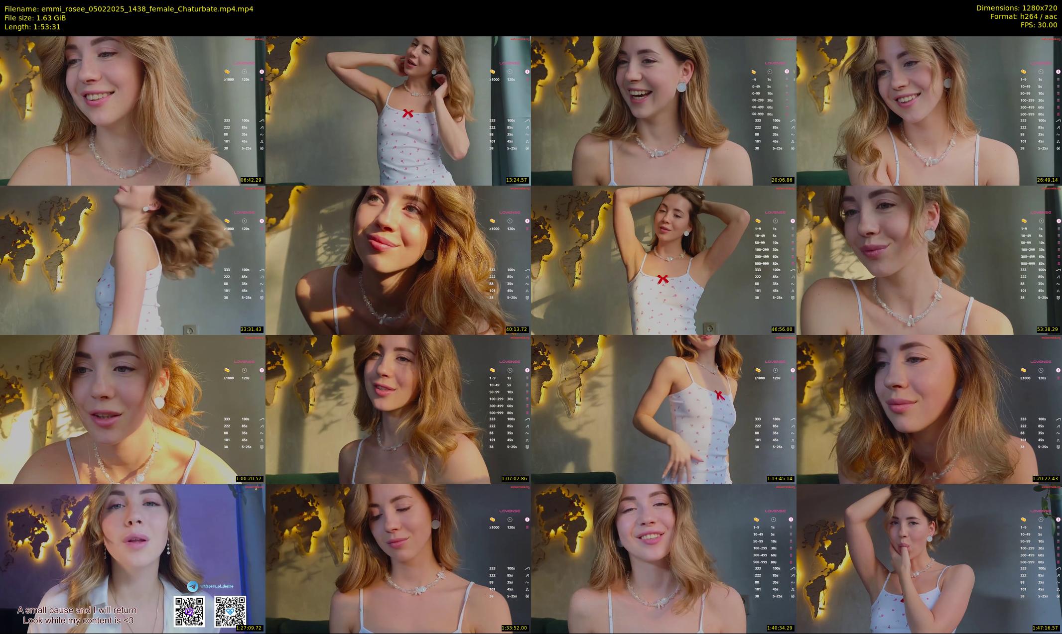 emmi_rosee — 114 minute Chaturbate female cam show recording, 720p, Feb 5, 2025