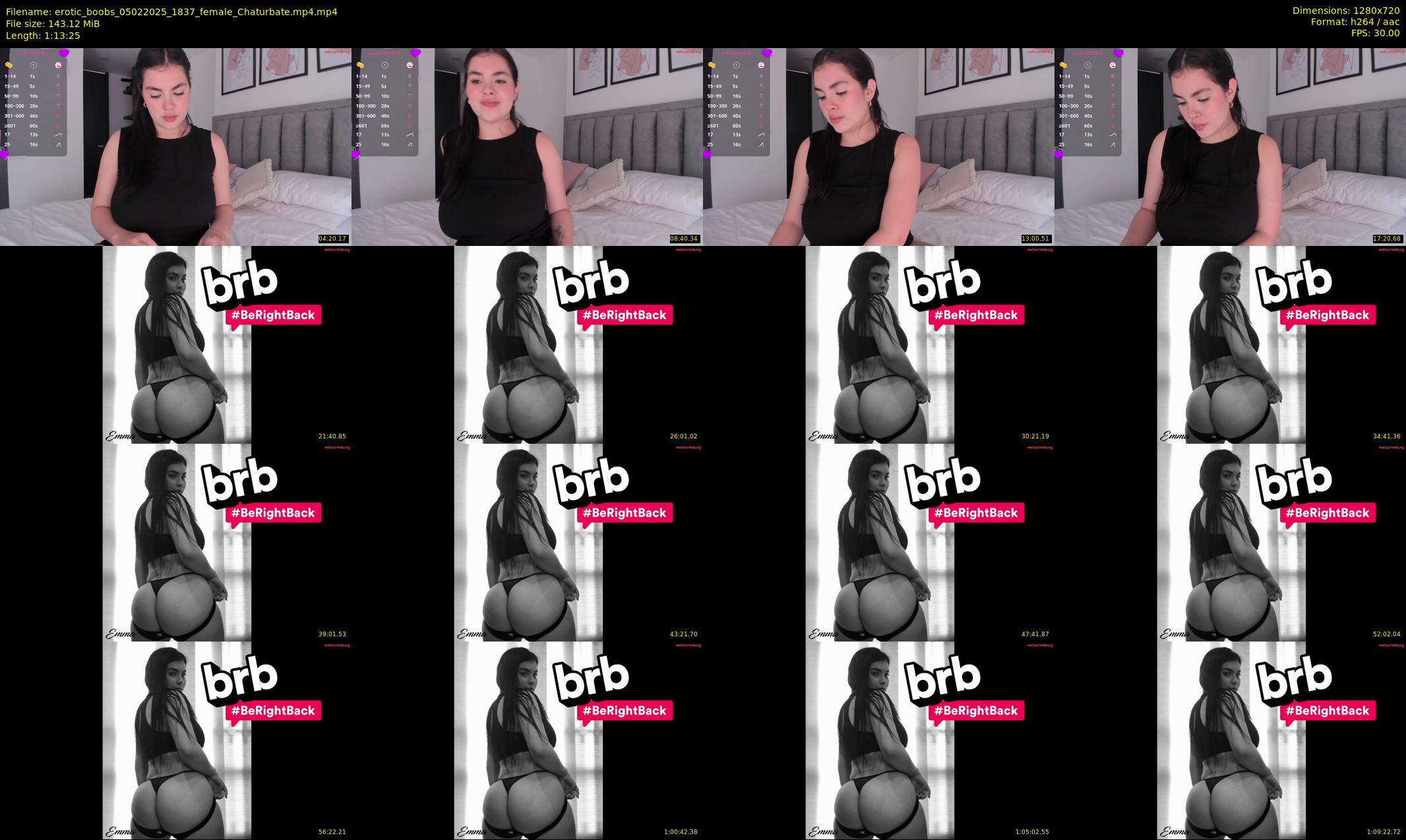 erotic_boobs — 74 minute Chaturbate female cam show recording, 720p, Feb 5, 2025