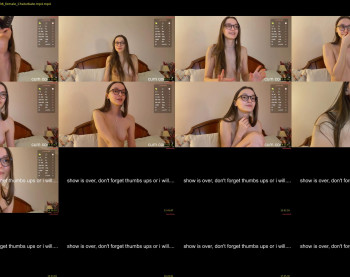 existencee — 20 minute Chaturbate female cam show recording, 720p, Feb 5, 2025