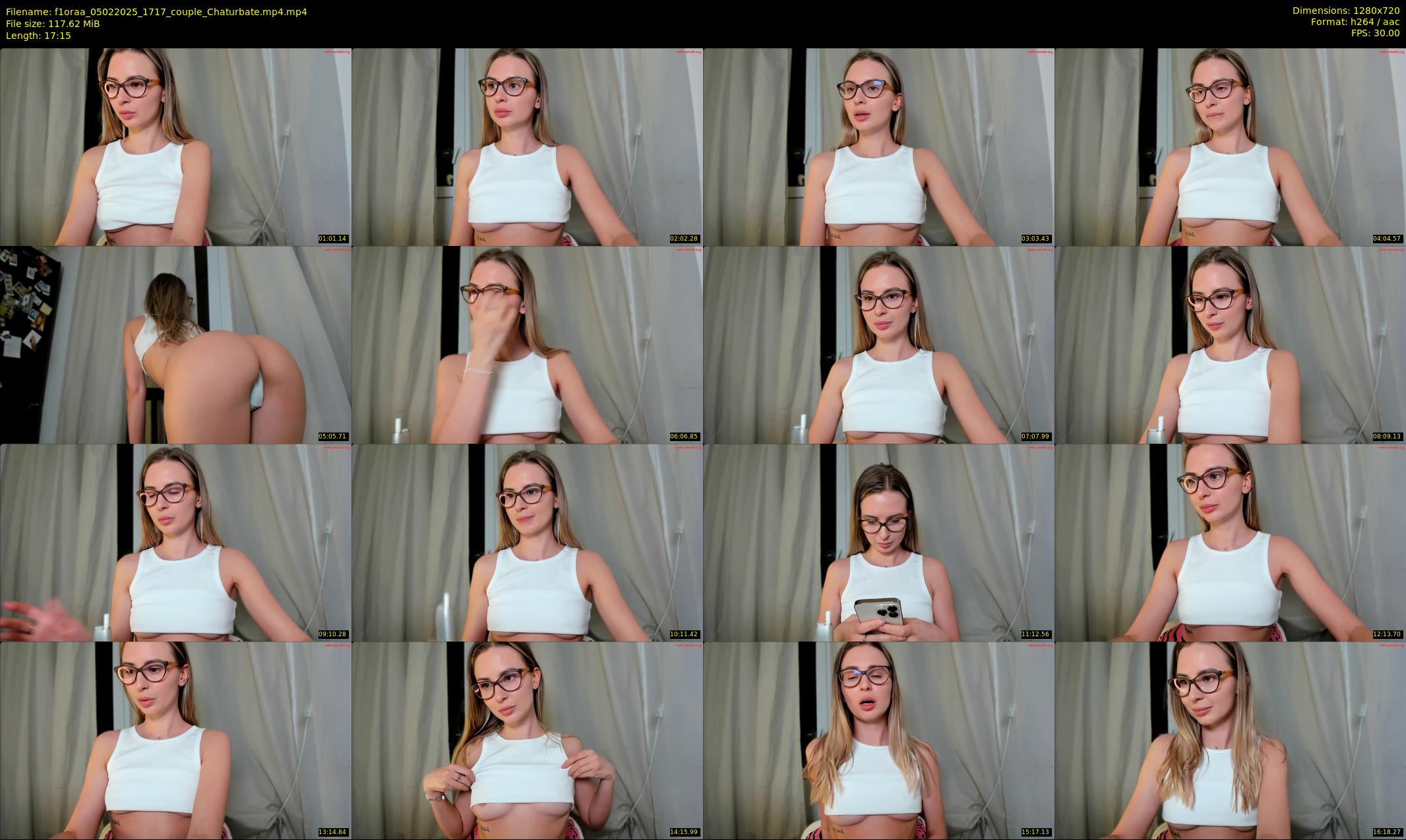 f1oraa — 18 minute Chaturbate female cam show recording, 720p, Feb 5, 2025