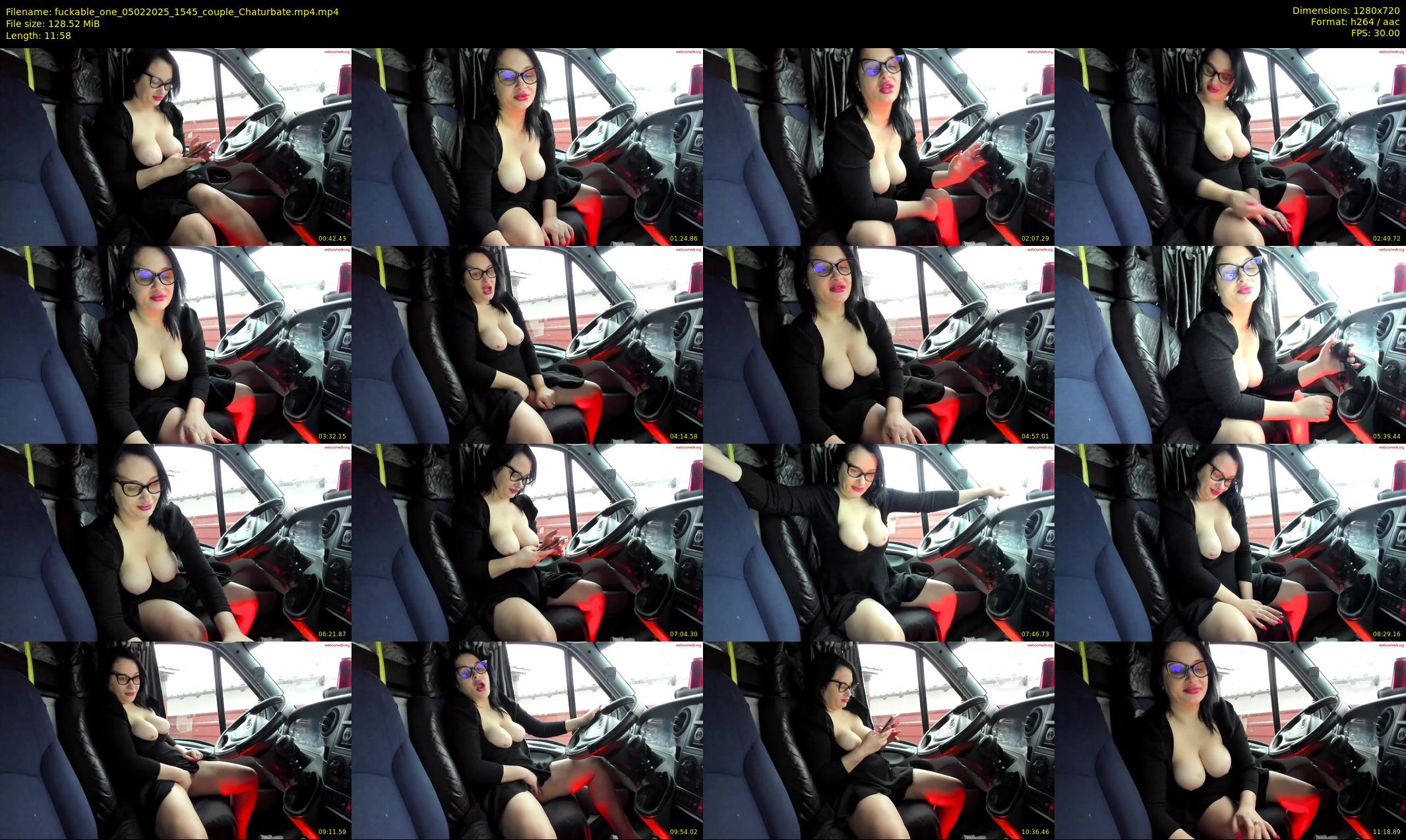 fuckable_one — 12 minute Chaturbate couple cam show recording, 720p, Feb 5, 2025