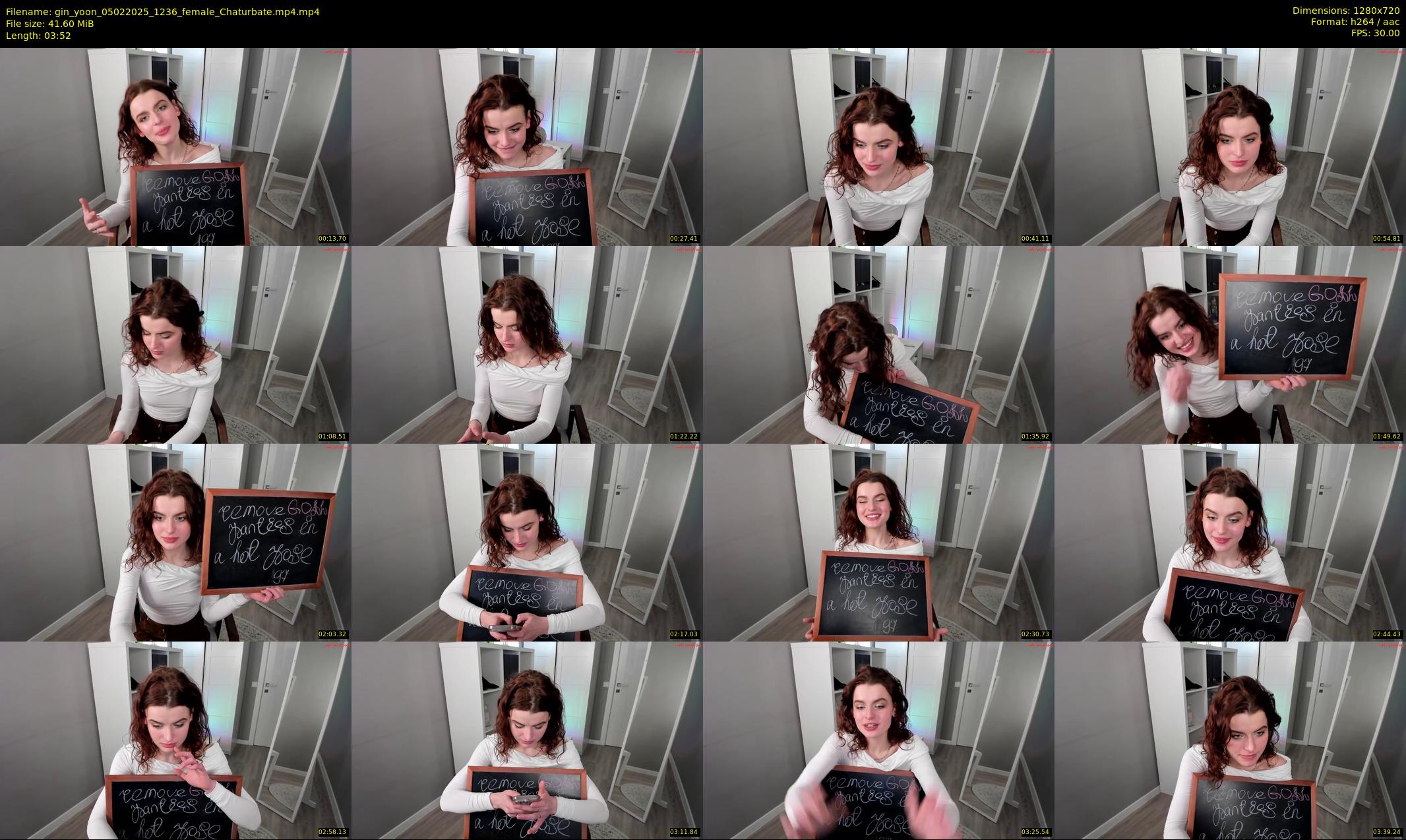 gin_yoon — 4 minute Chaturbate female cam show recording, 720p, Feb 5, 2025
