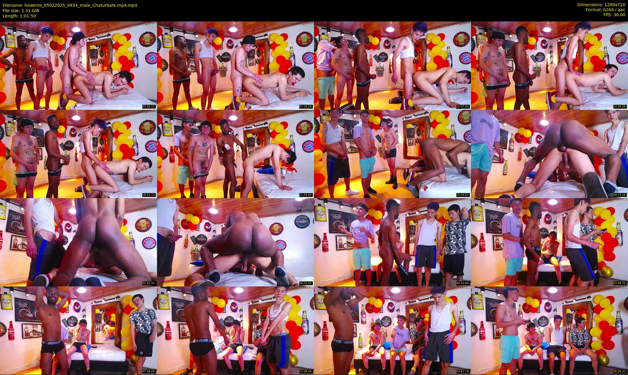 howents — 62 minute Chaturbate male cam show recording, 720p, Feb 5, 2025