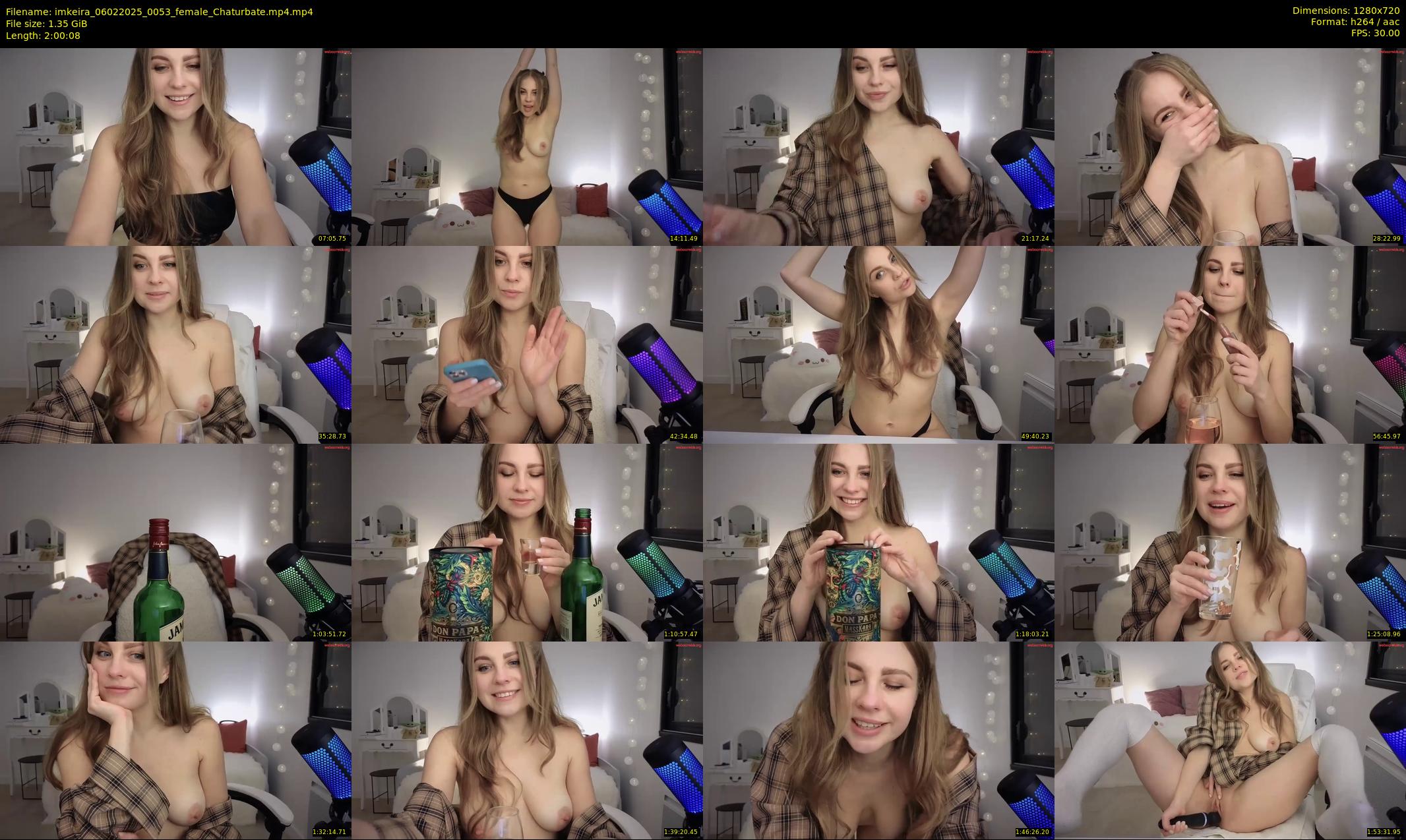 imkeira — 121 minute Chaturbate female cam show recording, 720p, Feb 6, 2025