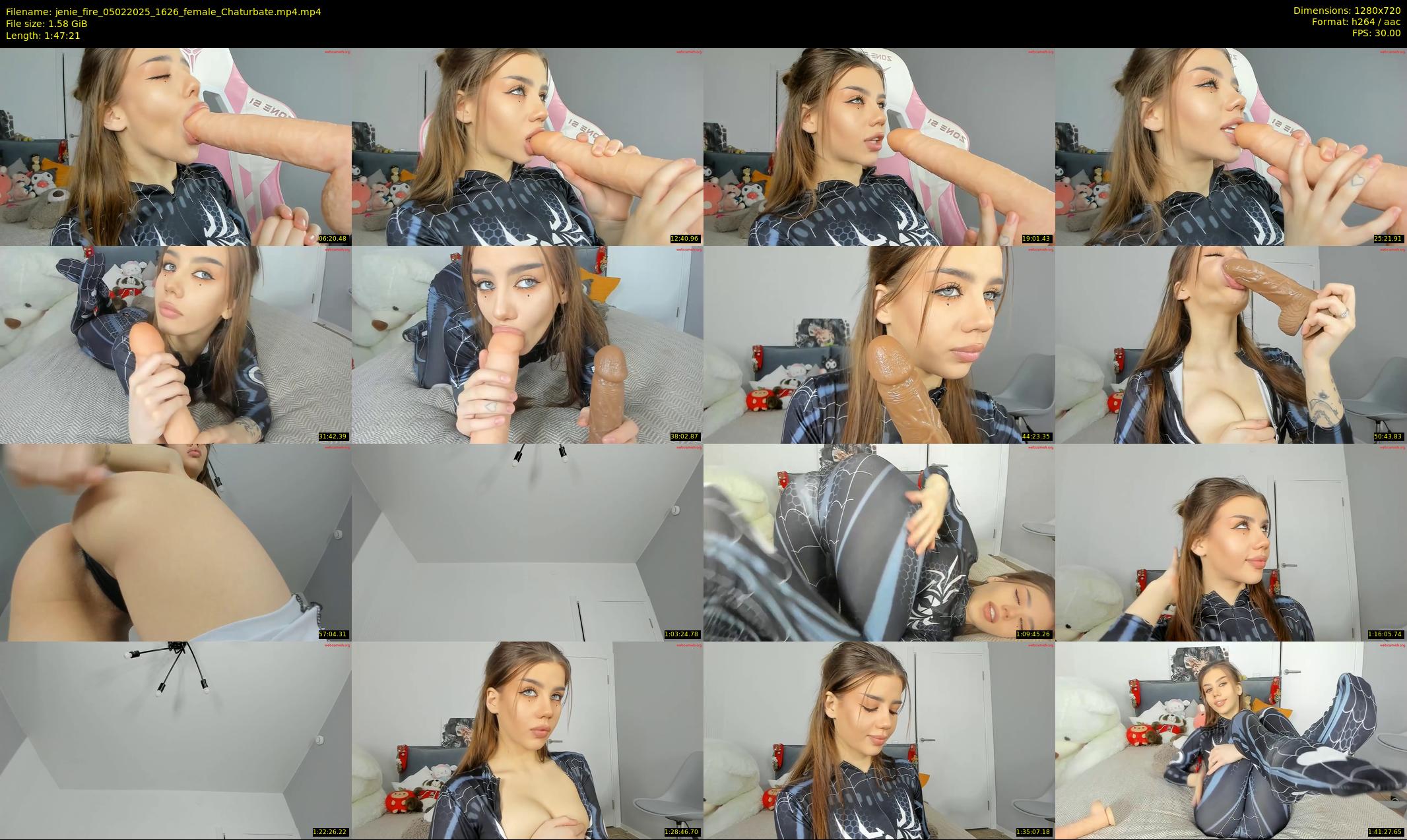 jenie_fire — 108 minute Chaturbate female cam show recording, 720p, Feb 5, 2025