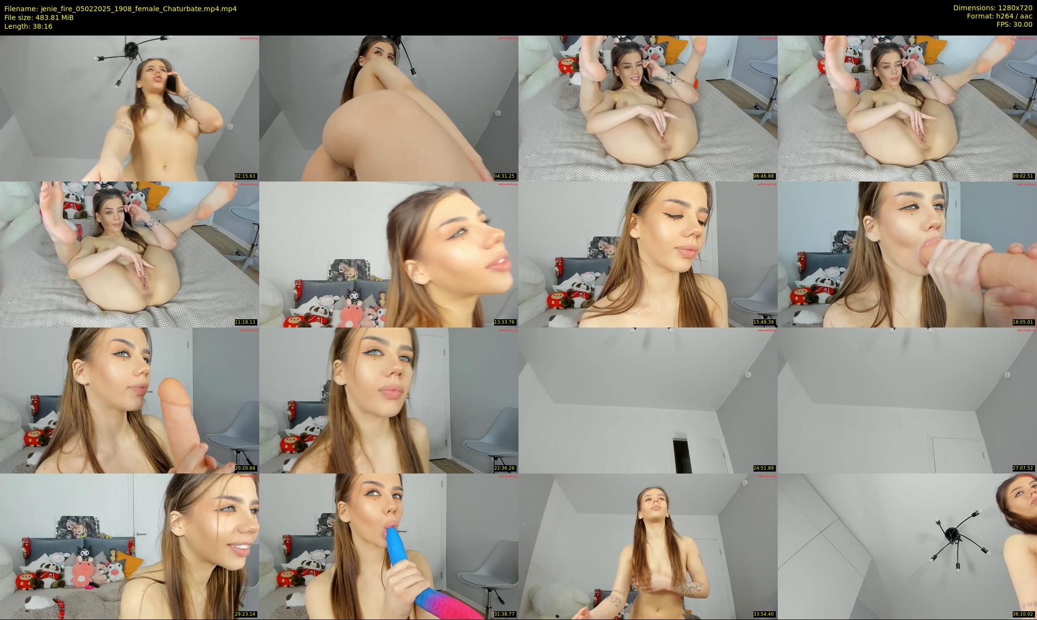 jenie_fire — 39 minute Chaturbate female cam show recording, 720p, Feb 5, 2025
