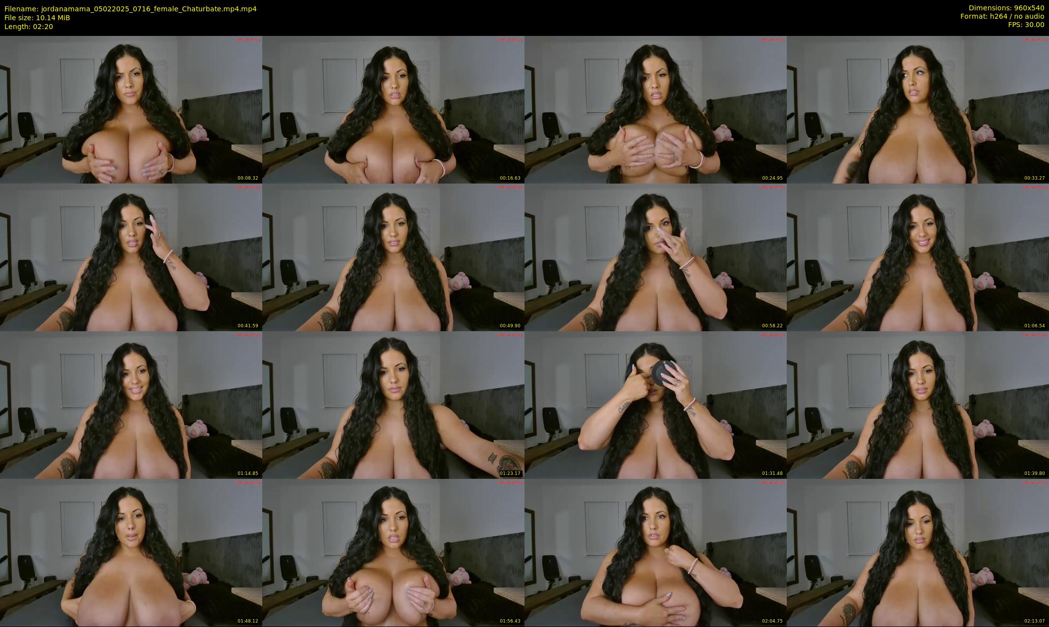 jordanamama — 3 minute Chaturbate couple cam show recording, 480p, Feb 5, 2025
