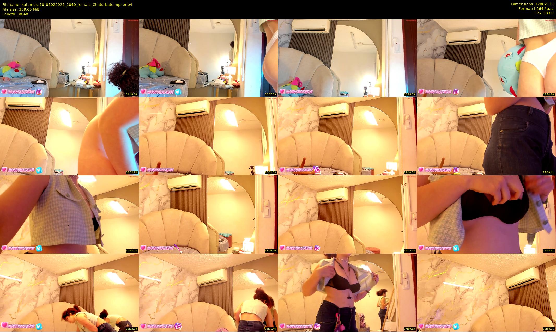 katemoss70 — 31 minute Chaturbate female cam show recording, 720p, Feb 5, 2025