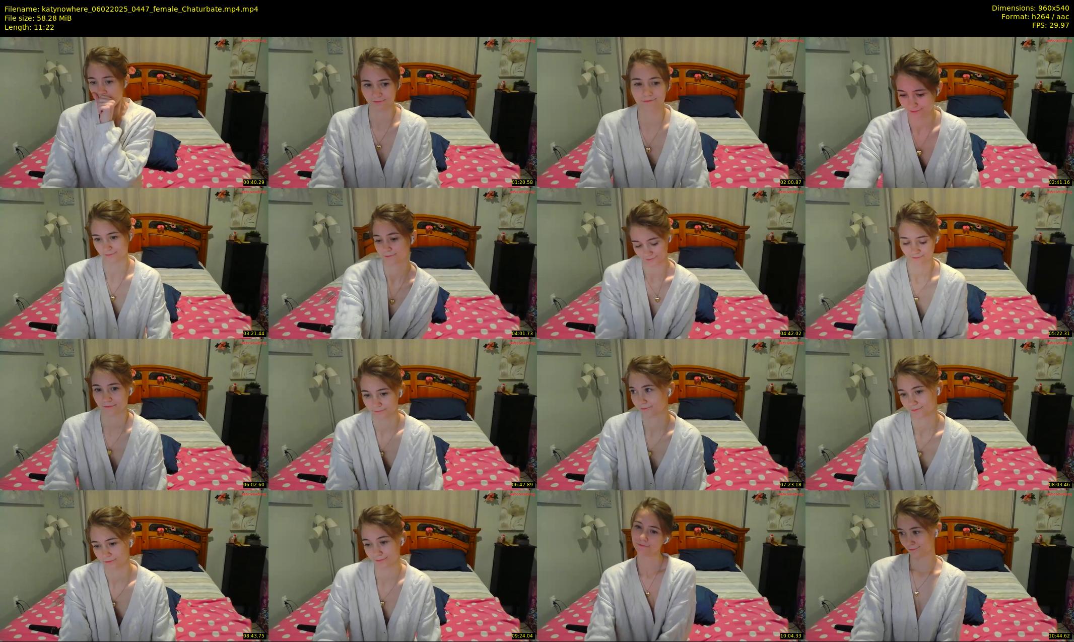 katynowhere — 12 minute Chaturbate female cam show recording, 480p, Feb 6, 2025