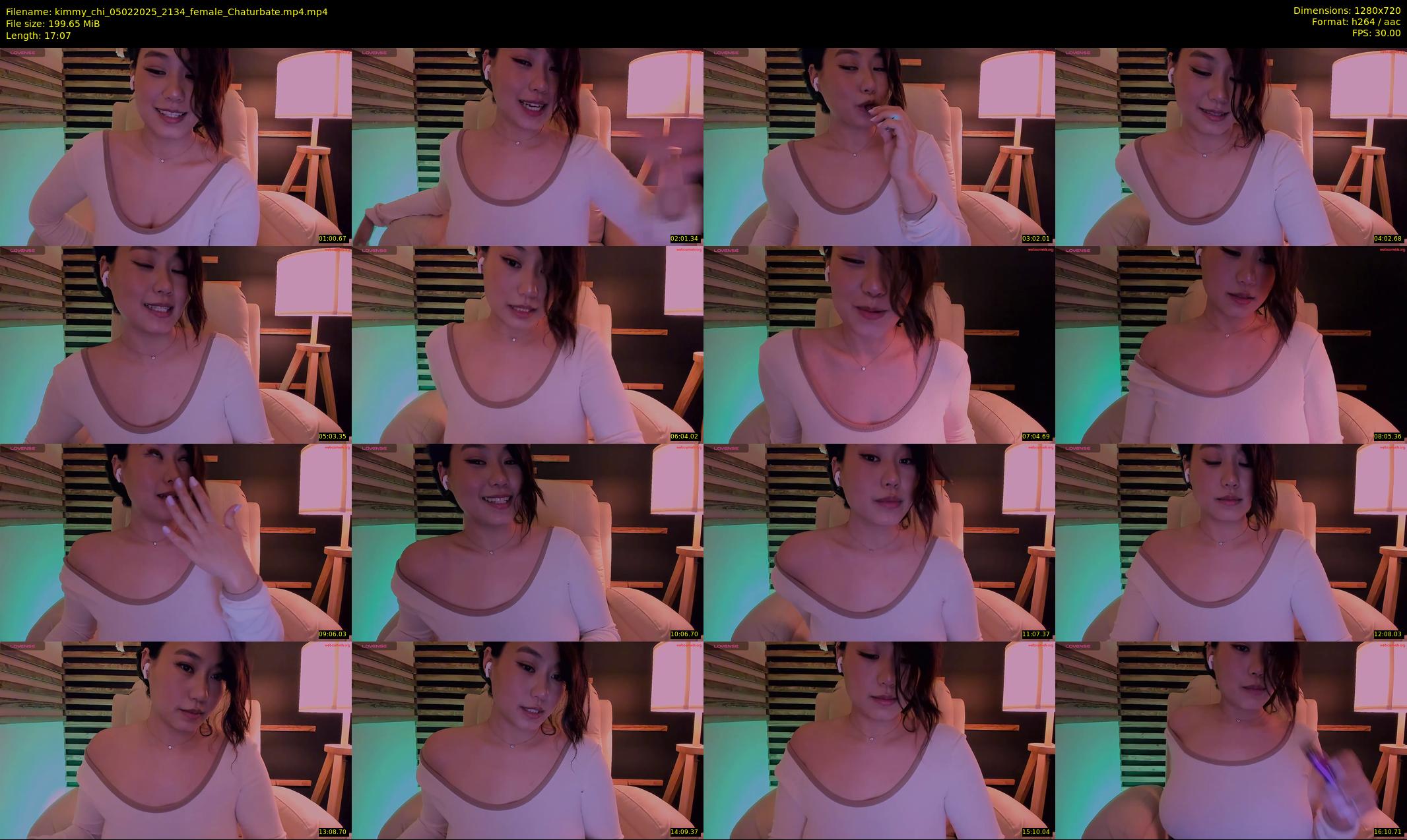kimmy_chi — 18 minute Chaturbate female cam show recording, 720p, Feb 5, 2025
