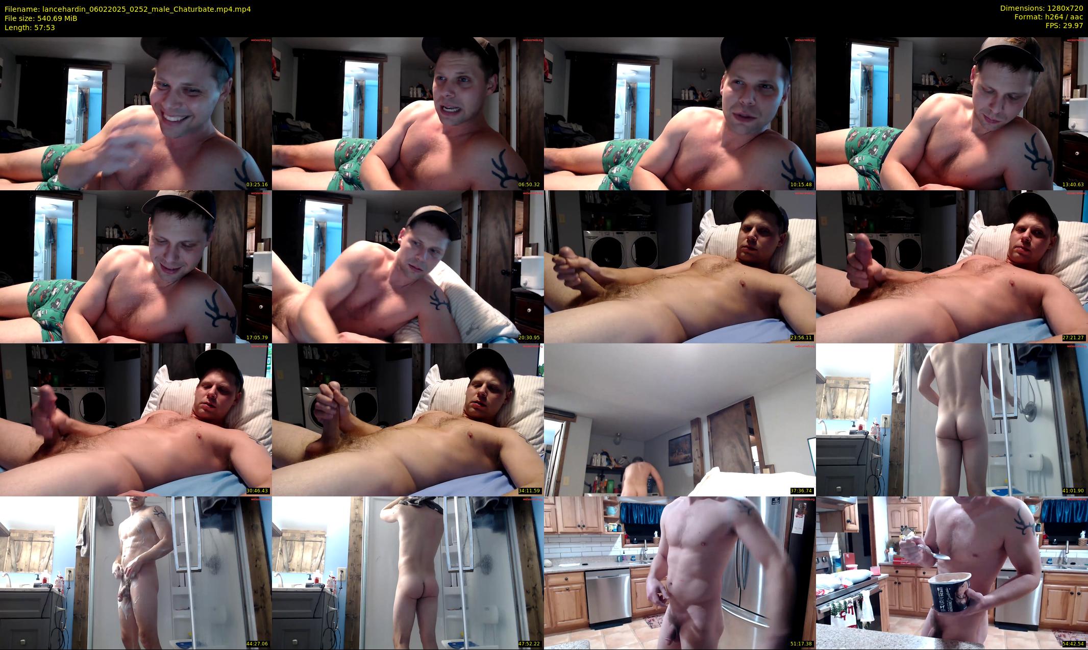 lancehardin — 58 minute Chaturbate male cam show recording, 720p, Feb 6, 2025