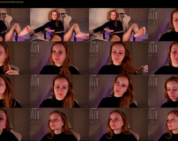 lubafox — 23 minute Chaturbate female cam show recording, 720p, Feb 6, 2025