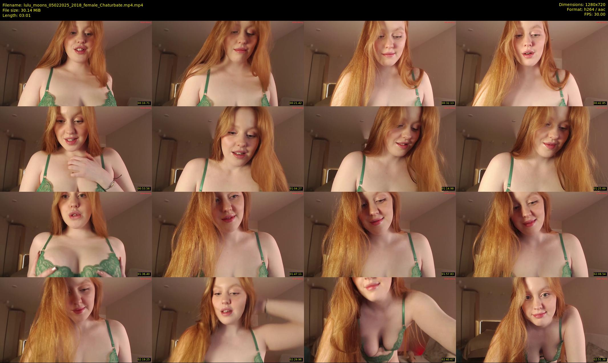 lulu_moons — 4 minute Chaturbate female cam show recording, 720p, Feb 5, 2025