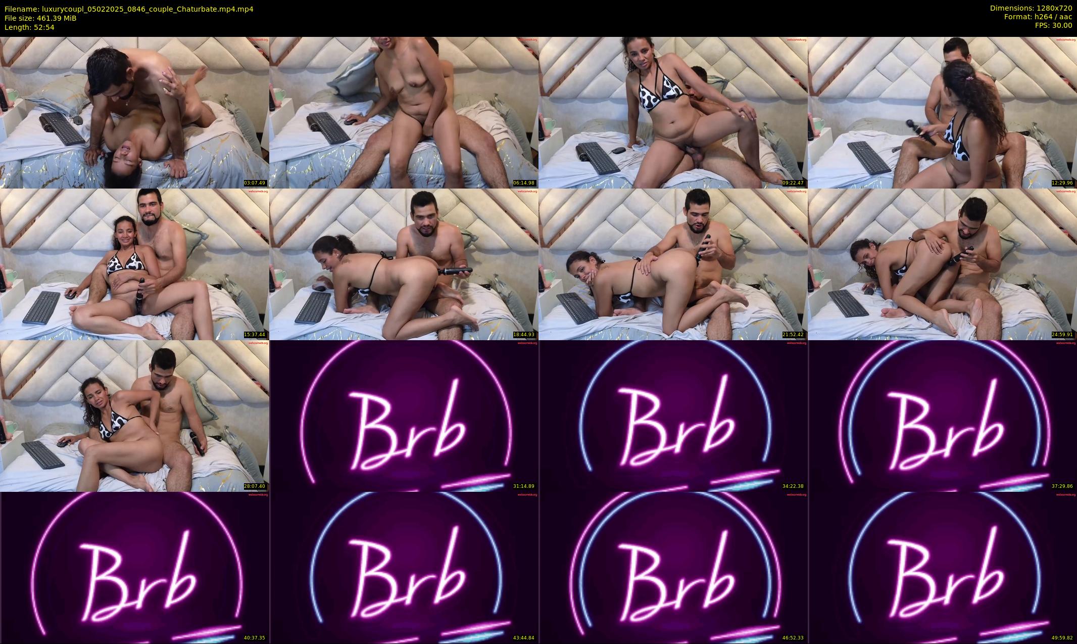 luxurycoupl — 53 minute Chaturbate couple cam show recording, 720p, Feb 5, 2025