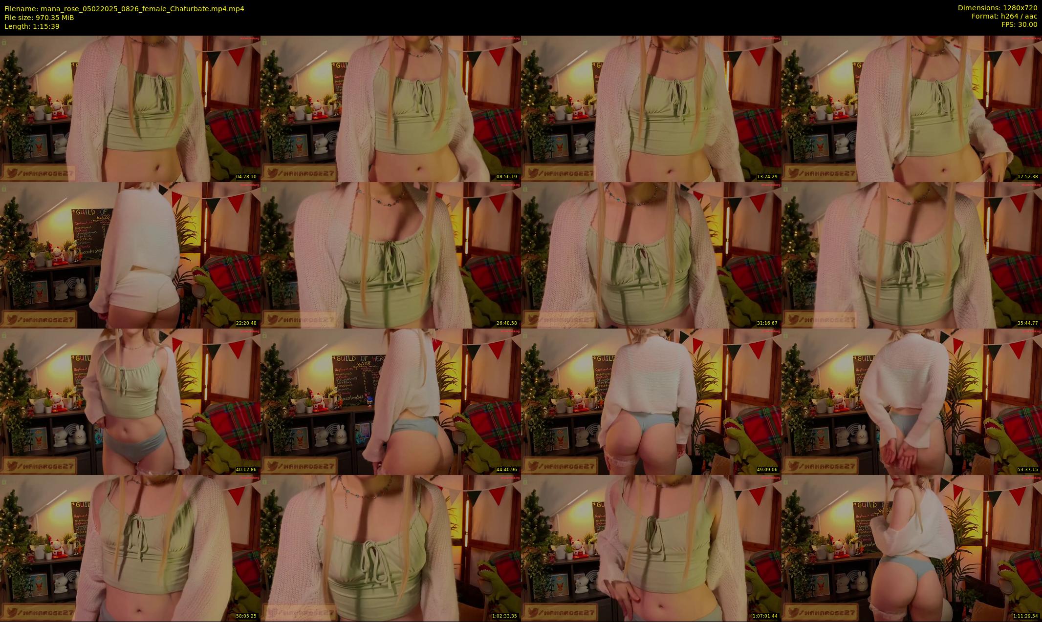 mana_rose — 76 minute Chaturbate female cam show recording, 720p, Feb 5, 2025