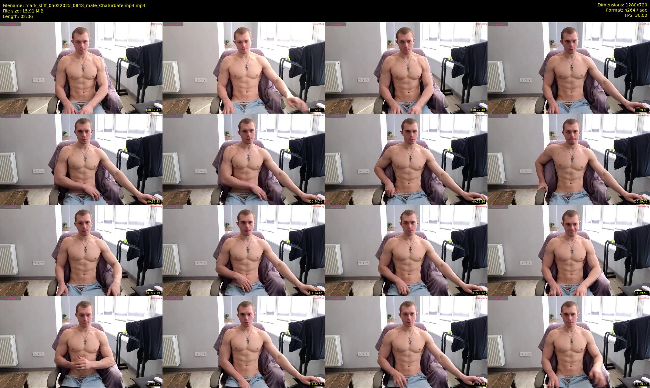 mark_stiff — 3 minute Chaturbate male cam show recording, 720p, Feb 5, 2025