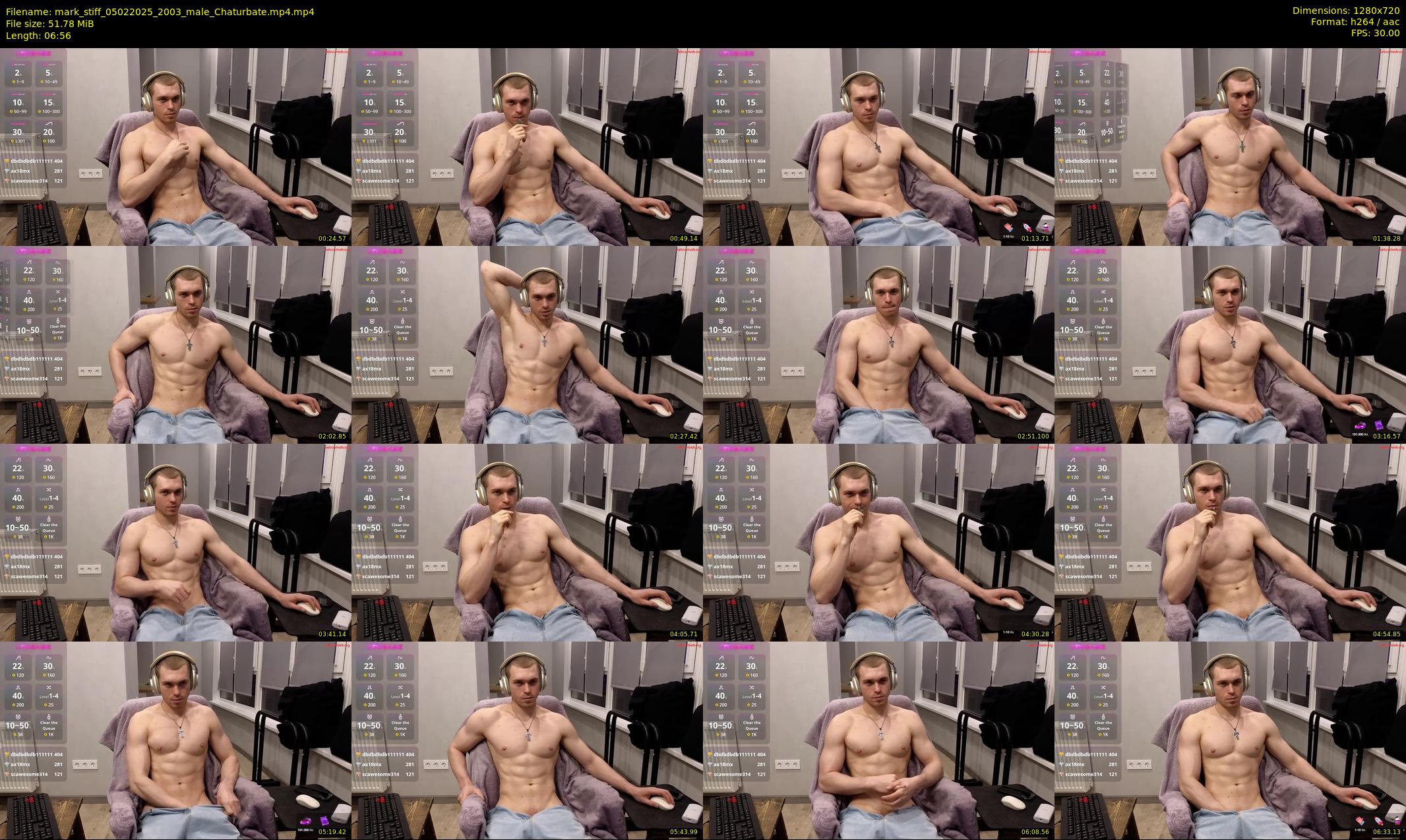 mark_stiff — 7 minute Chaturbate male cam show recording, 720p, Feb 5, 2025