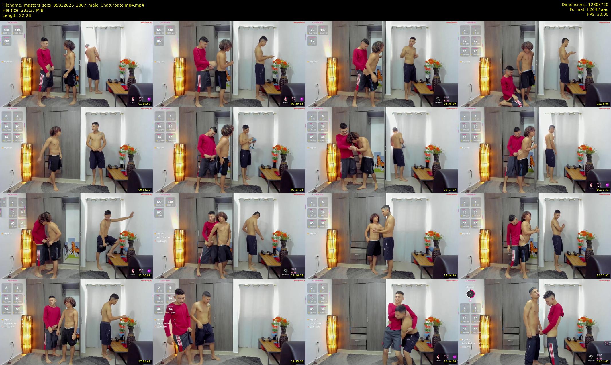 masters_sexx — 23 minute Chaturbate male cam show recording, 720p, Feb 5, 2025