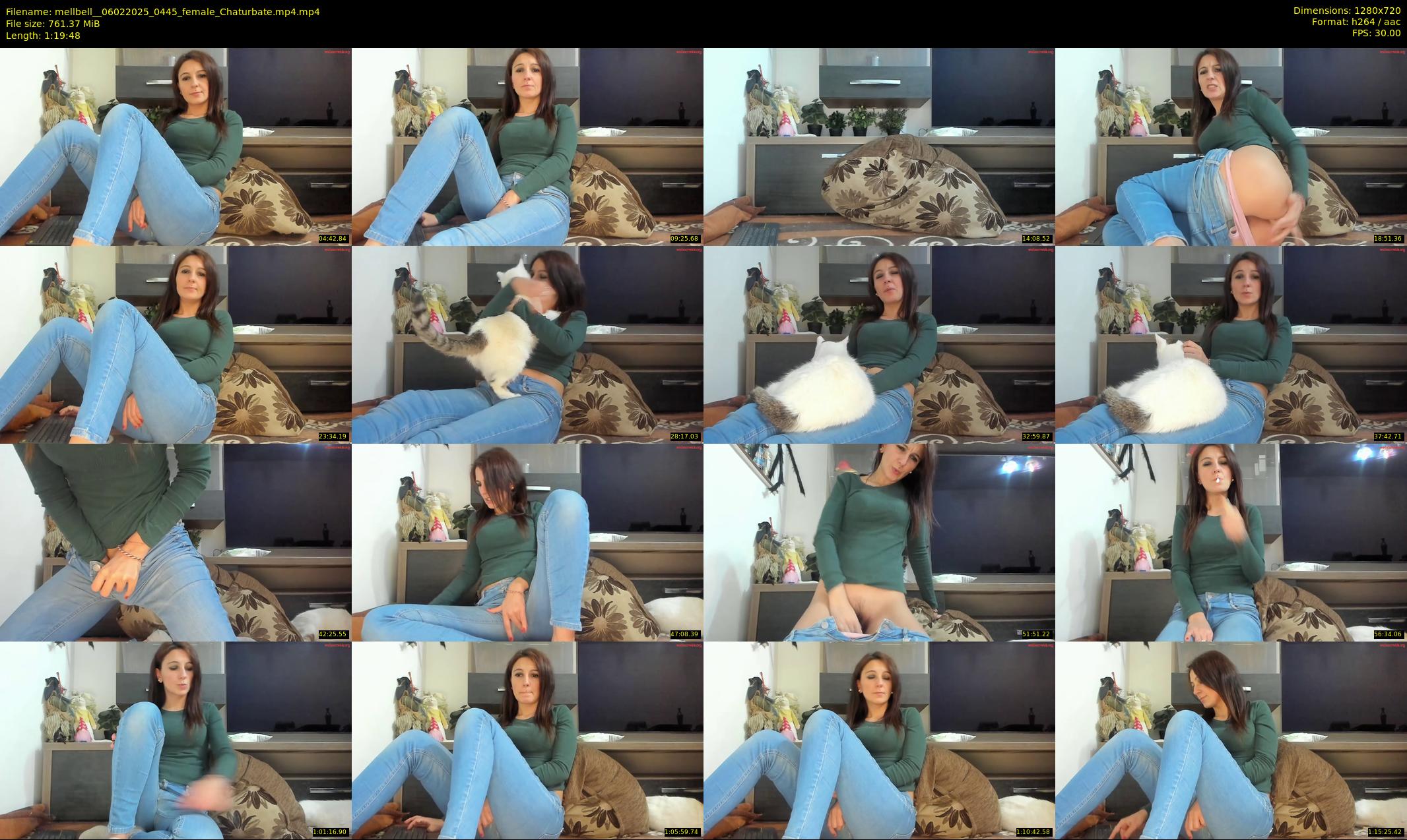 mellbell_ — 80 minute Chaturbate female cam show recording, 720p, Feb 6, 2025