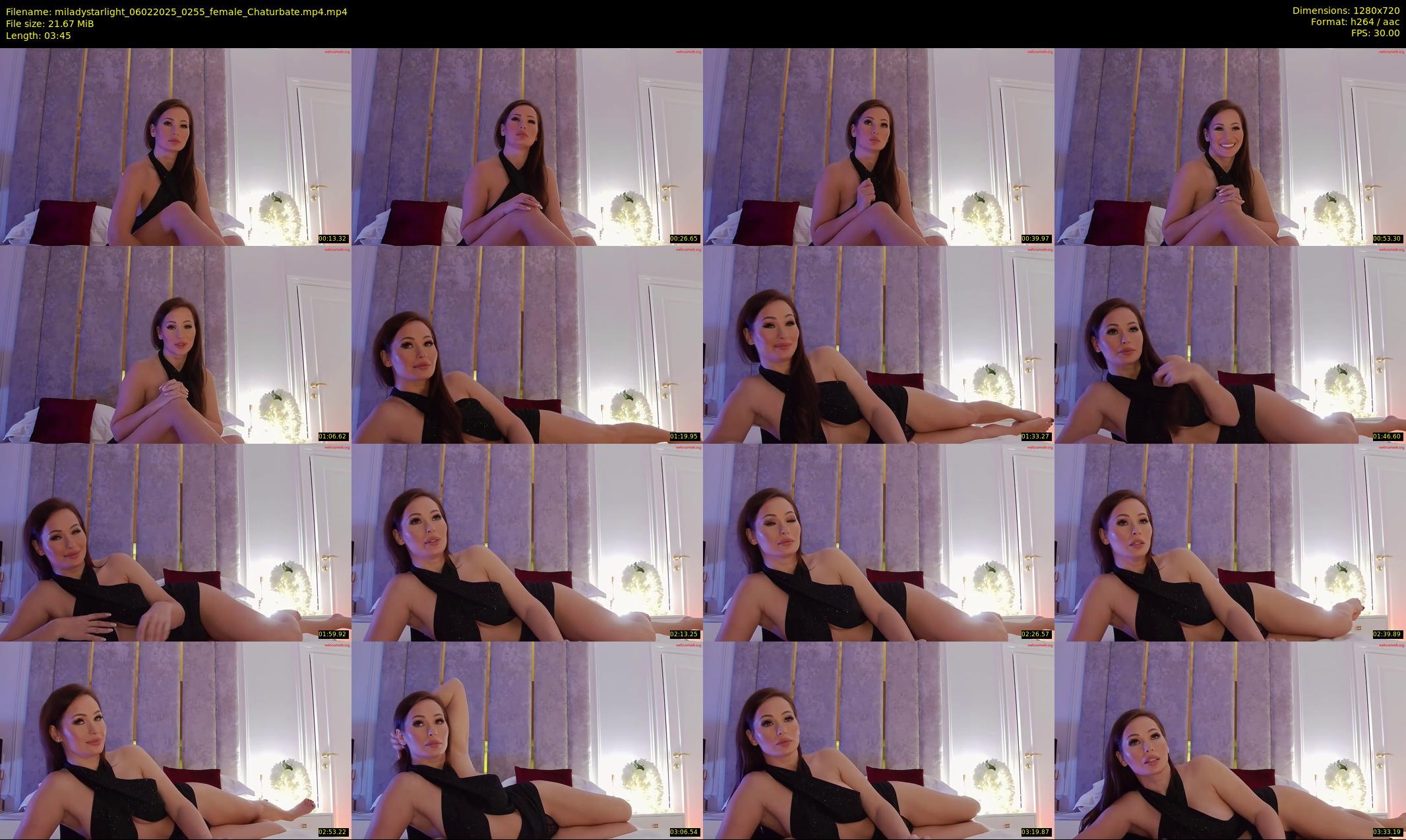 miladystarlight — 4 minute Chaturbate female cam show recording, 720p, Feb 6, 2025