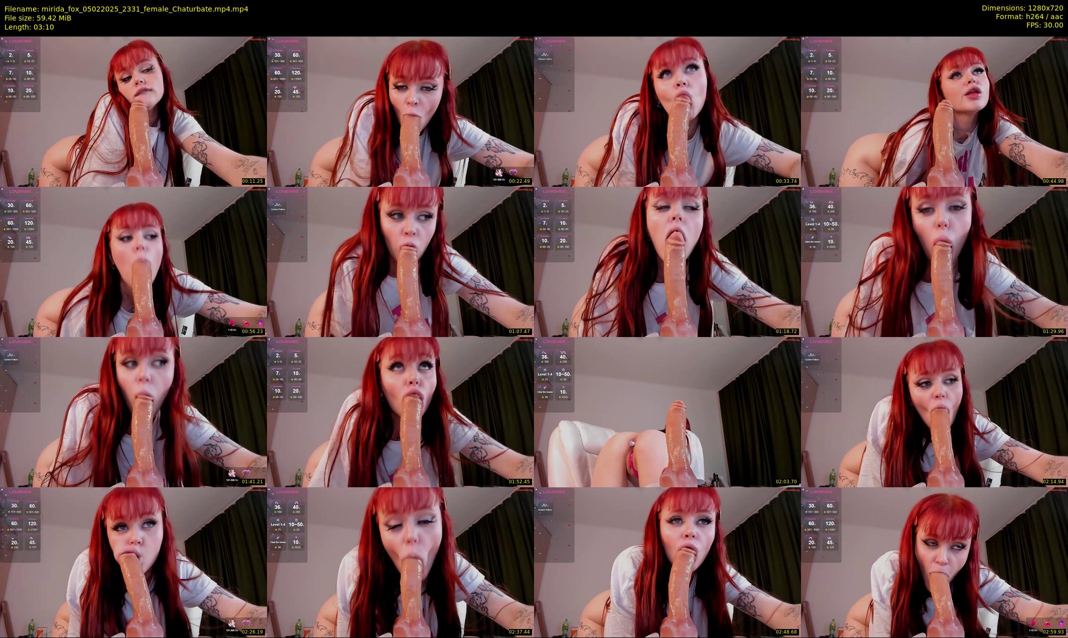 mirida_fox — 4 minute Chaturbate female cam show recording, 720p, Feb 5, 2025