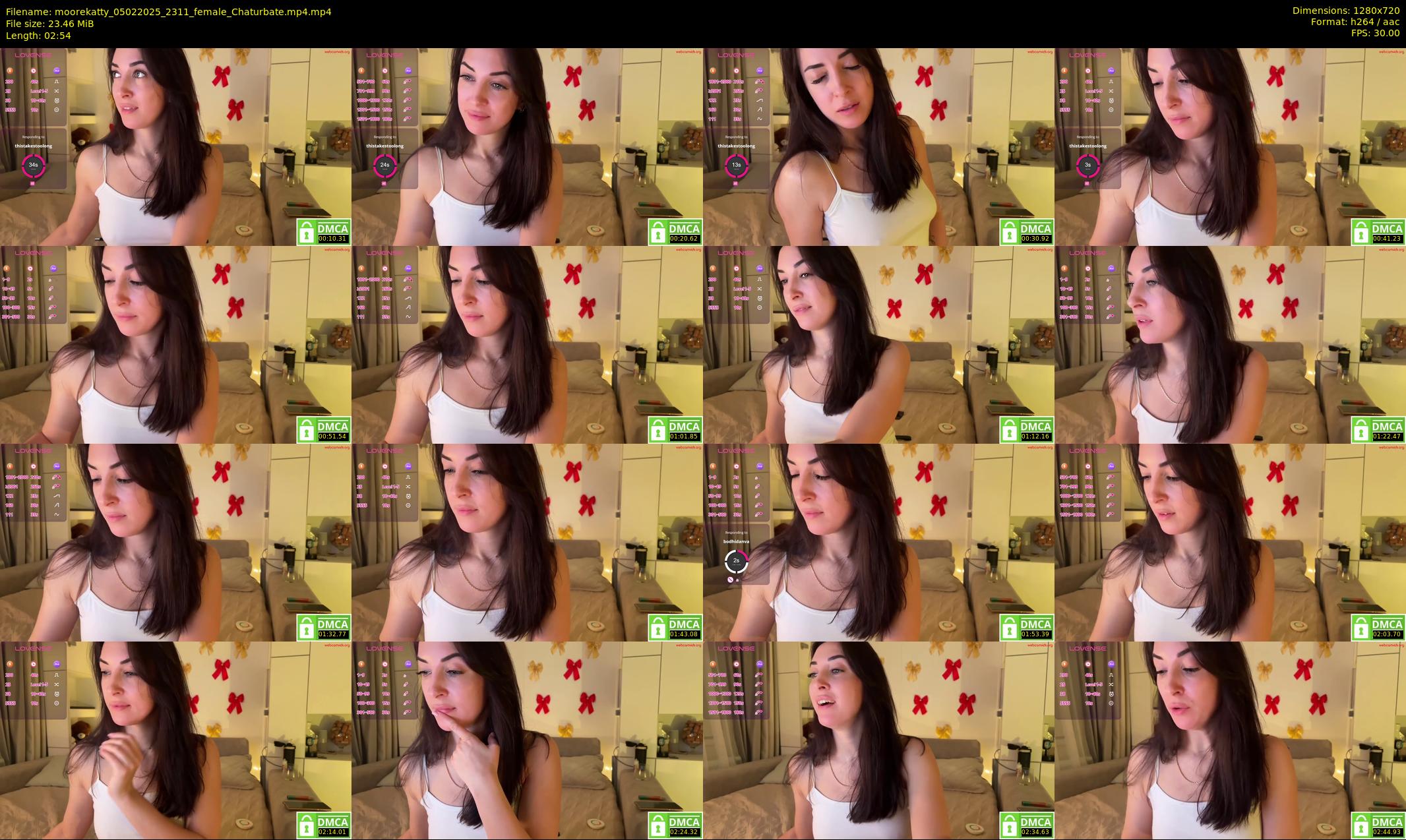 moorekatty — 3 minute Chaturbate female cam show recording, 720p, Feb 5, 2025