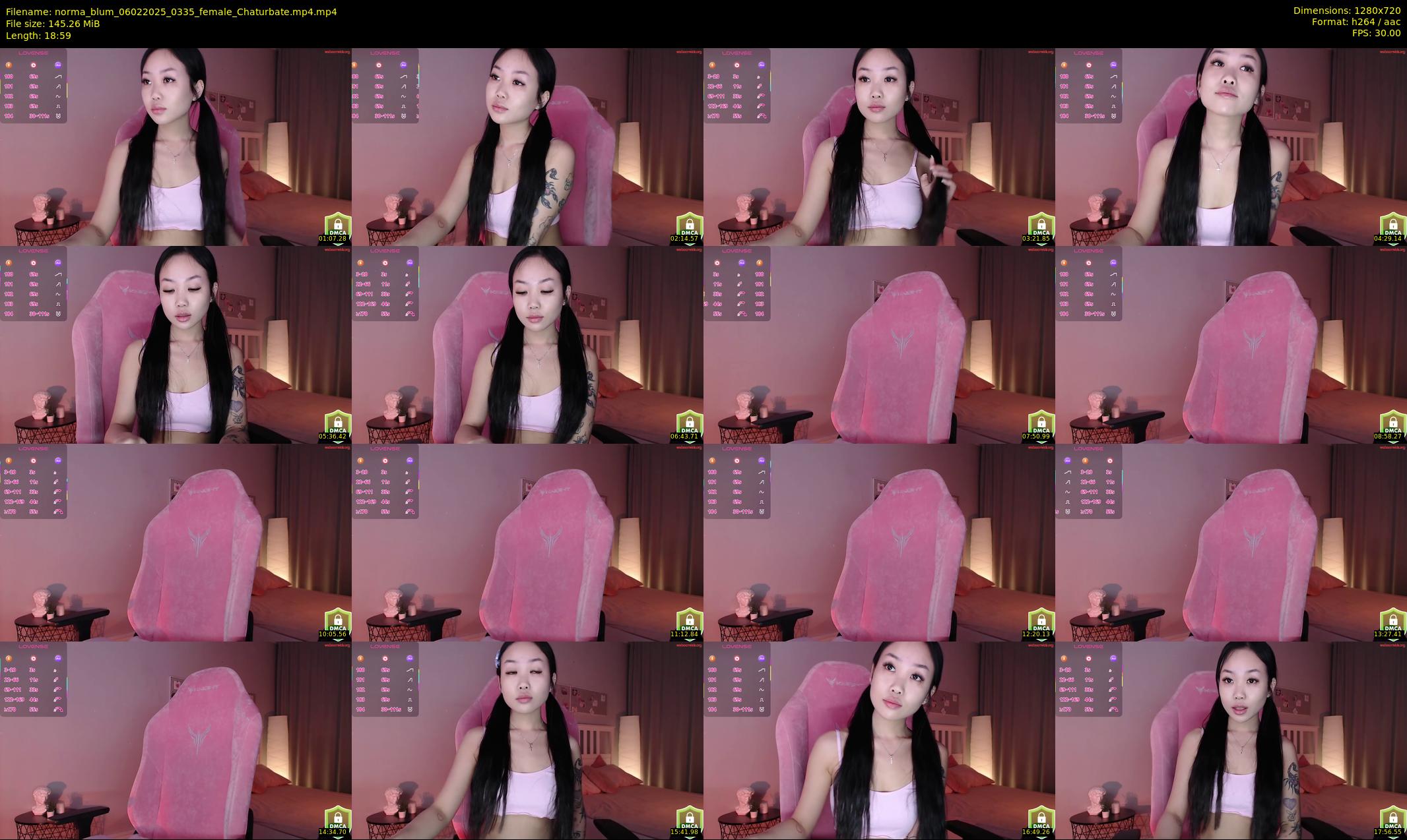 norma_blum — 19 minute Chaturbate female cam show recording, 720p, Feb 6, 2025