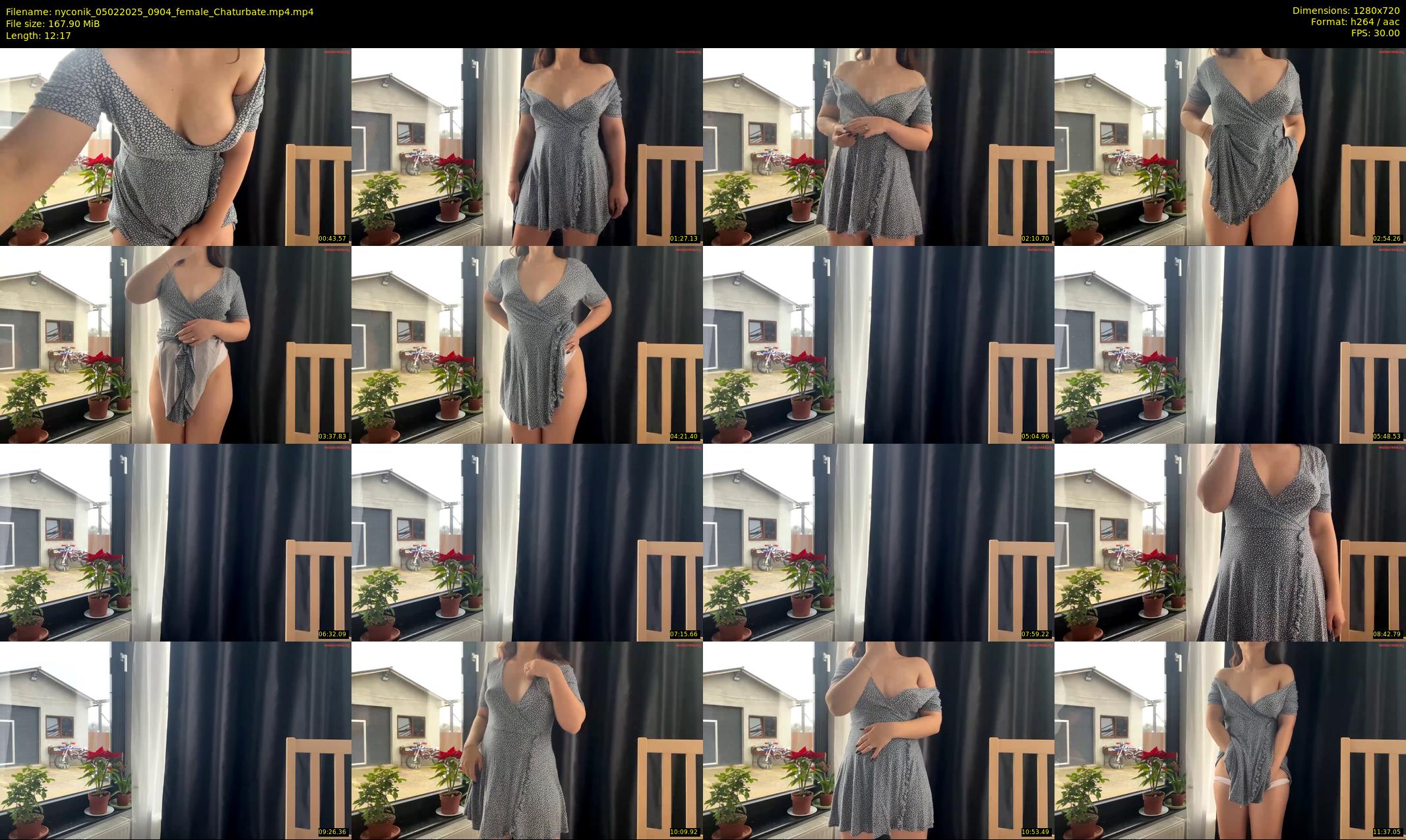 nyconik — 13 minute Chaturbate female cam show recording, 720p, Feb 5, 2025