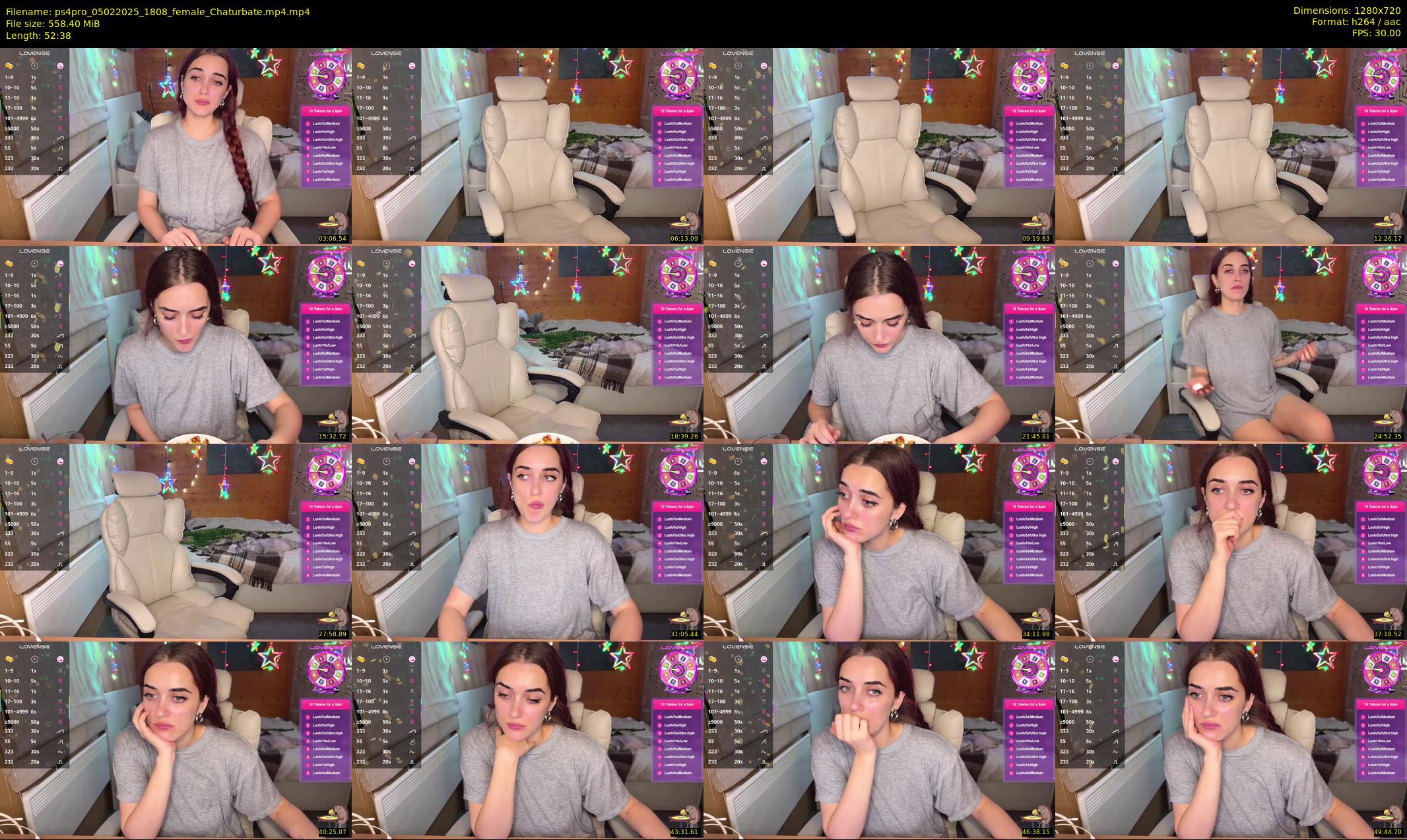 ps4pro — 53 minute Chaturbate female cam show recording, 720p, Feb 5, 2025
