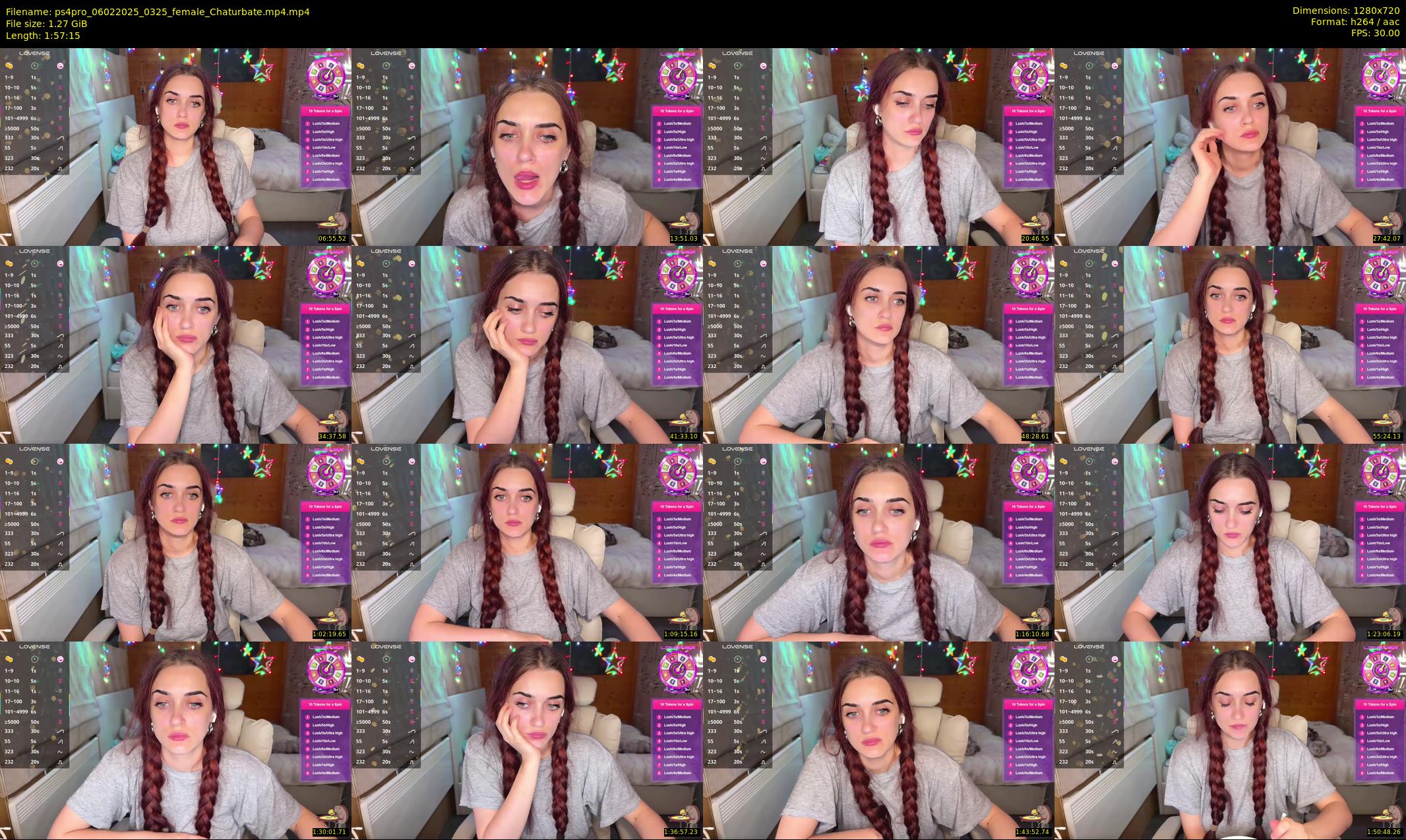 ps4pro — 118 minute Chaturbate female cam show recording, 720p, Feb 6, 2025